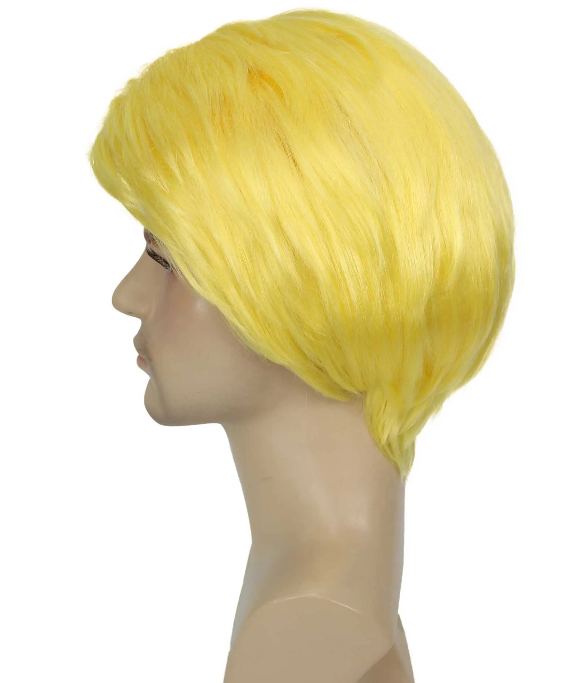 Mens Singer Wig | Multiple Colors Celebrity Wig | Premium Breathable Capless Cap