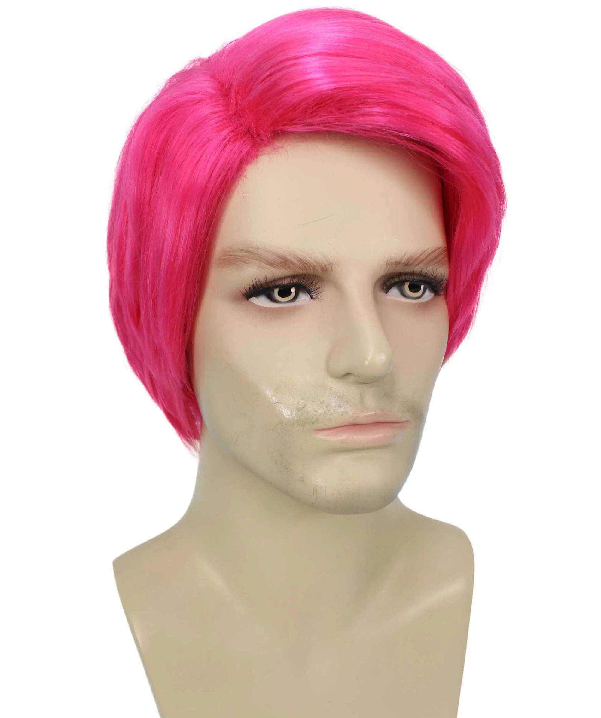 Mens Singer Wig | Multiple Colors Celebrity Wig | Premium Breathable Capless Cap