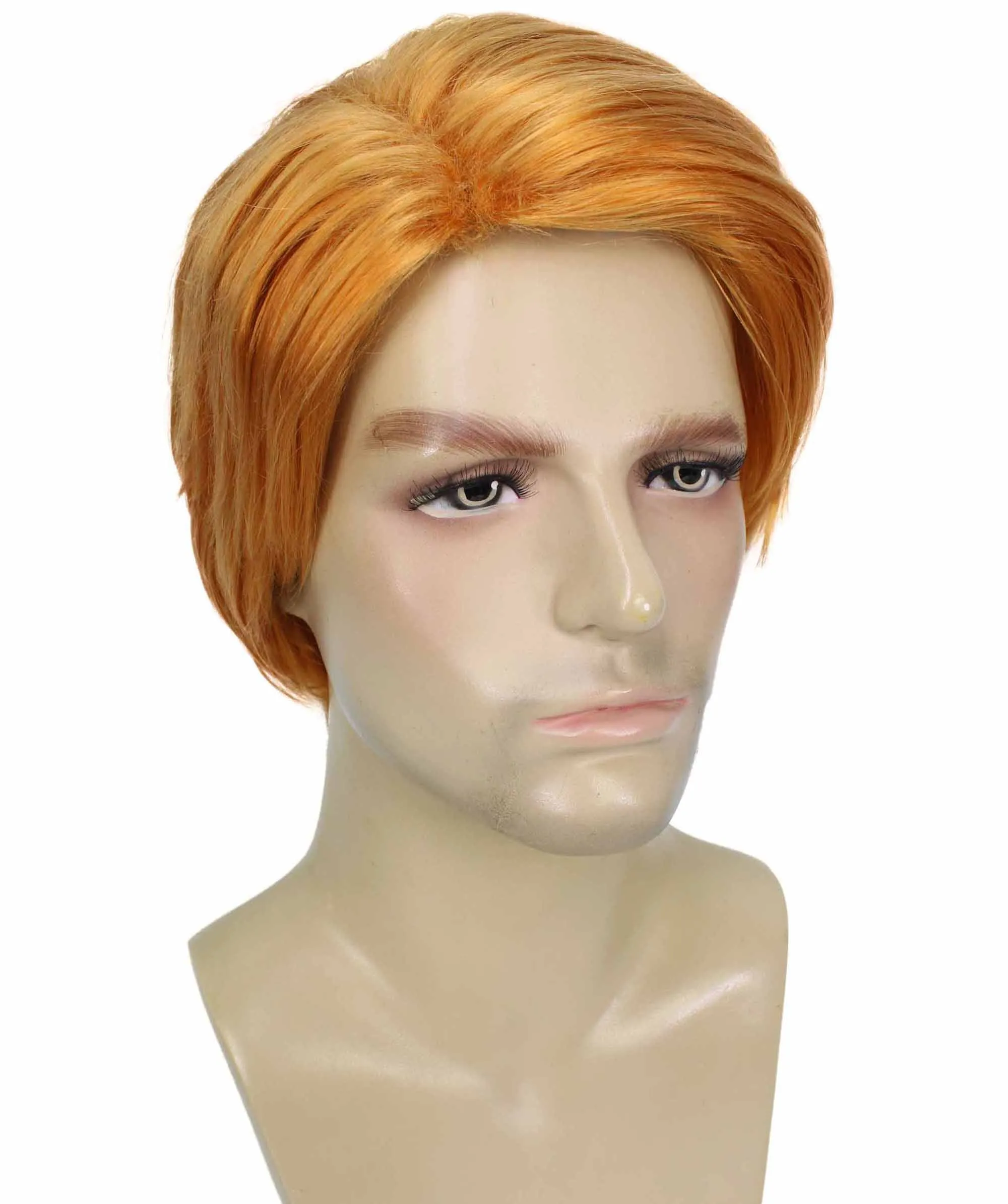 Mens Singer Wig | Multiple Colors Celebrity Wig | Premium Breathable Capless Cap