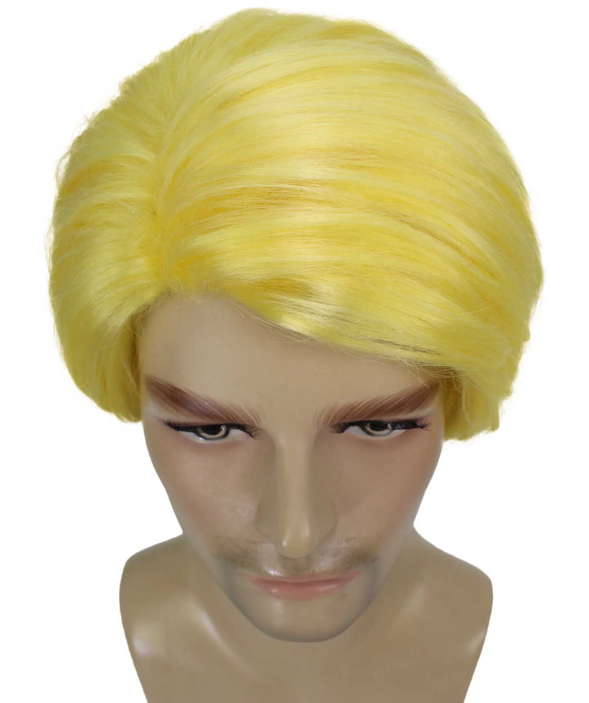Mens Singer Wig | Multiple Colors Celebrity Wig | Premium Breathable Capless Cap