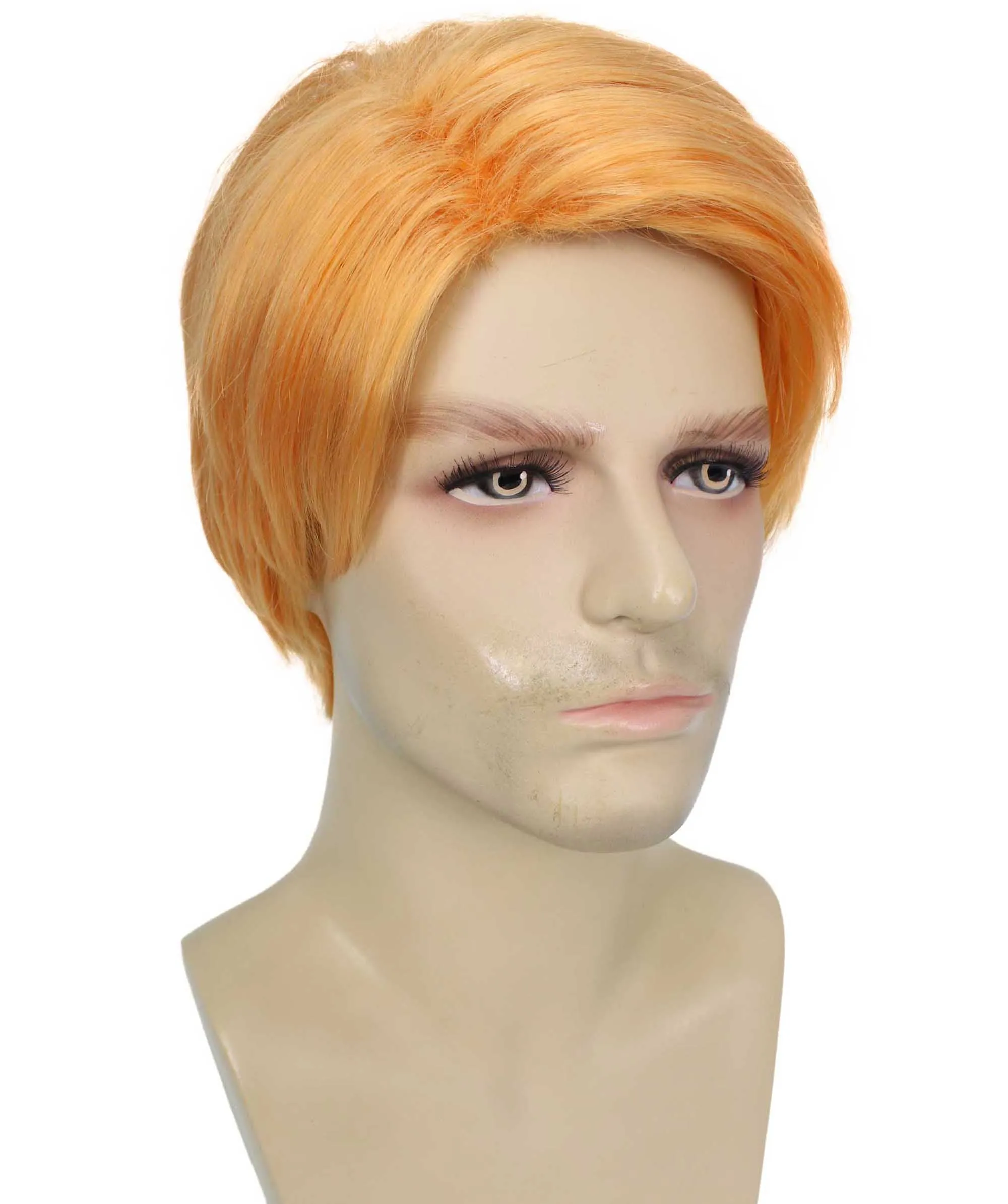Mens Singer Wig | Multiple Colors Celebrity Wig | Premium Breathable Capless Cap