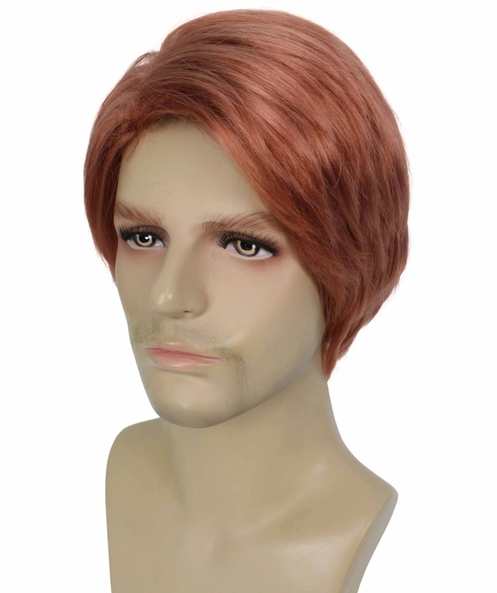 Mens Singer Wig | Multiple Colors Celebrity Wig | Premium Breathable Capless Cap