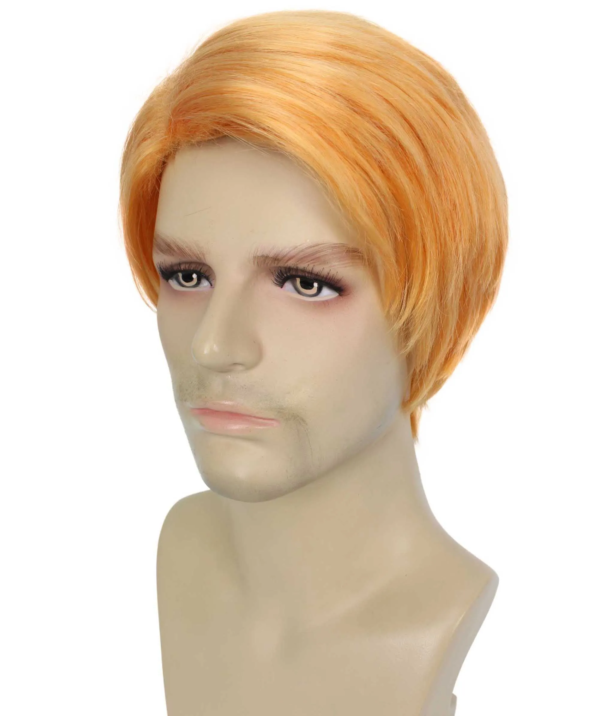 Mens Singer Wig | Multiple Colors Celebrity Wig | Premium Breathable Capless Cap
