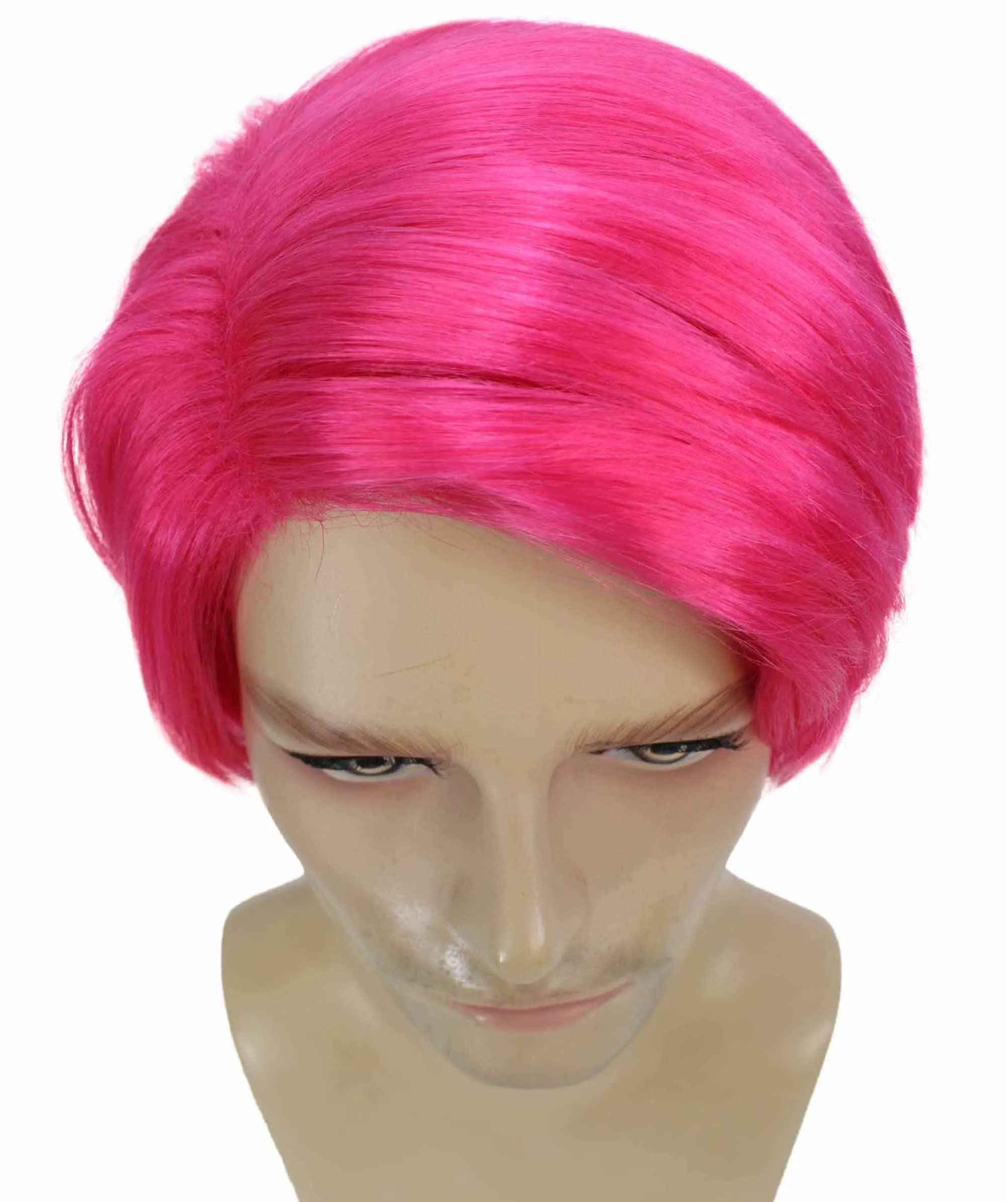 Mens Singer Wig | Multiple Colors Celebrity Wig | Premium Breathable Capless Cap