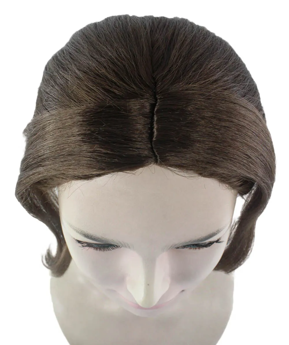 Movie Adventurer Womens Wig | Dark Auburn Movie Wig | Premium Breathable Capless Cap