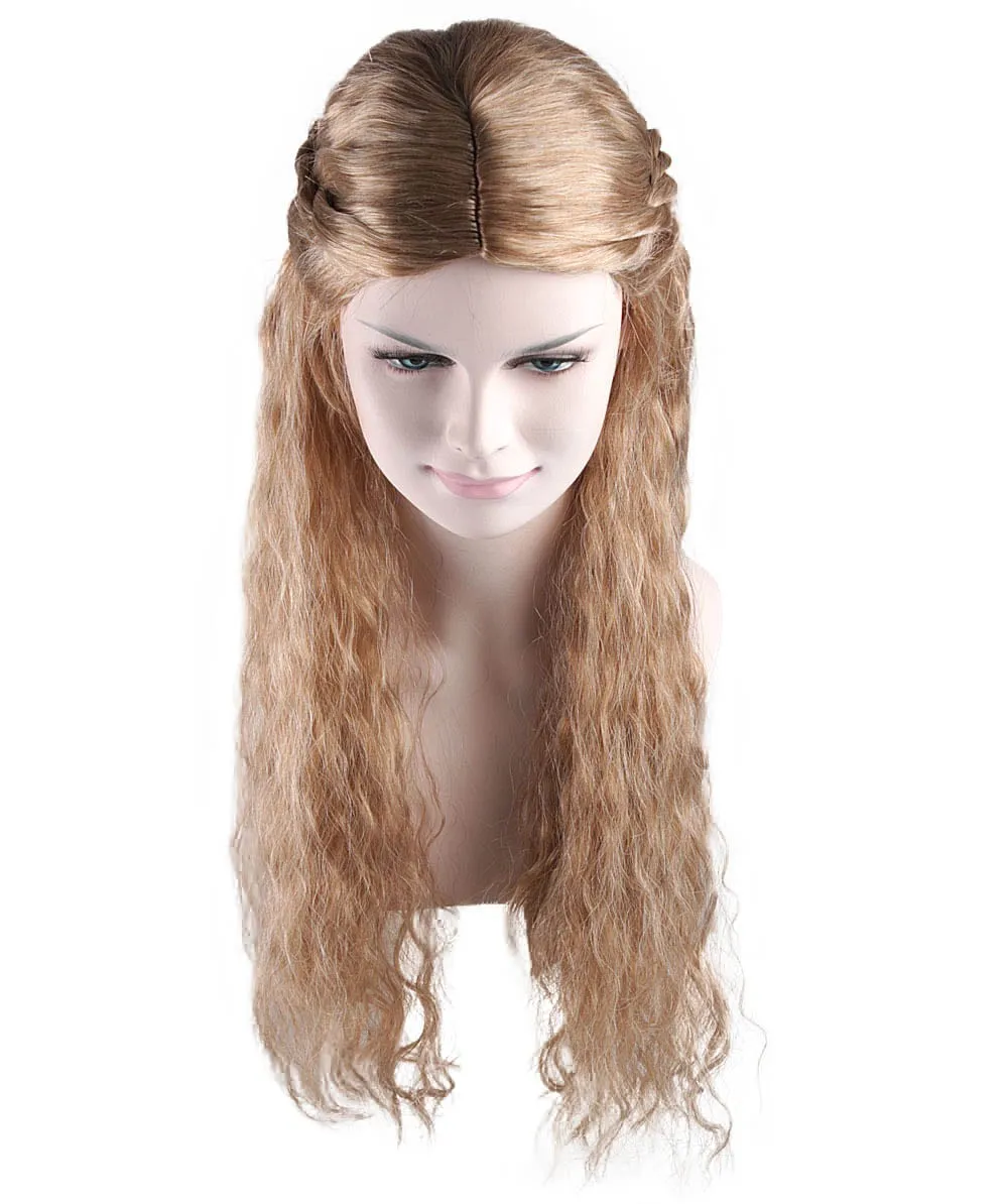 Movie Women Princess Wig | Royal Character Cosplay Halloween Wig | Premium Breathable Capless Cap