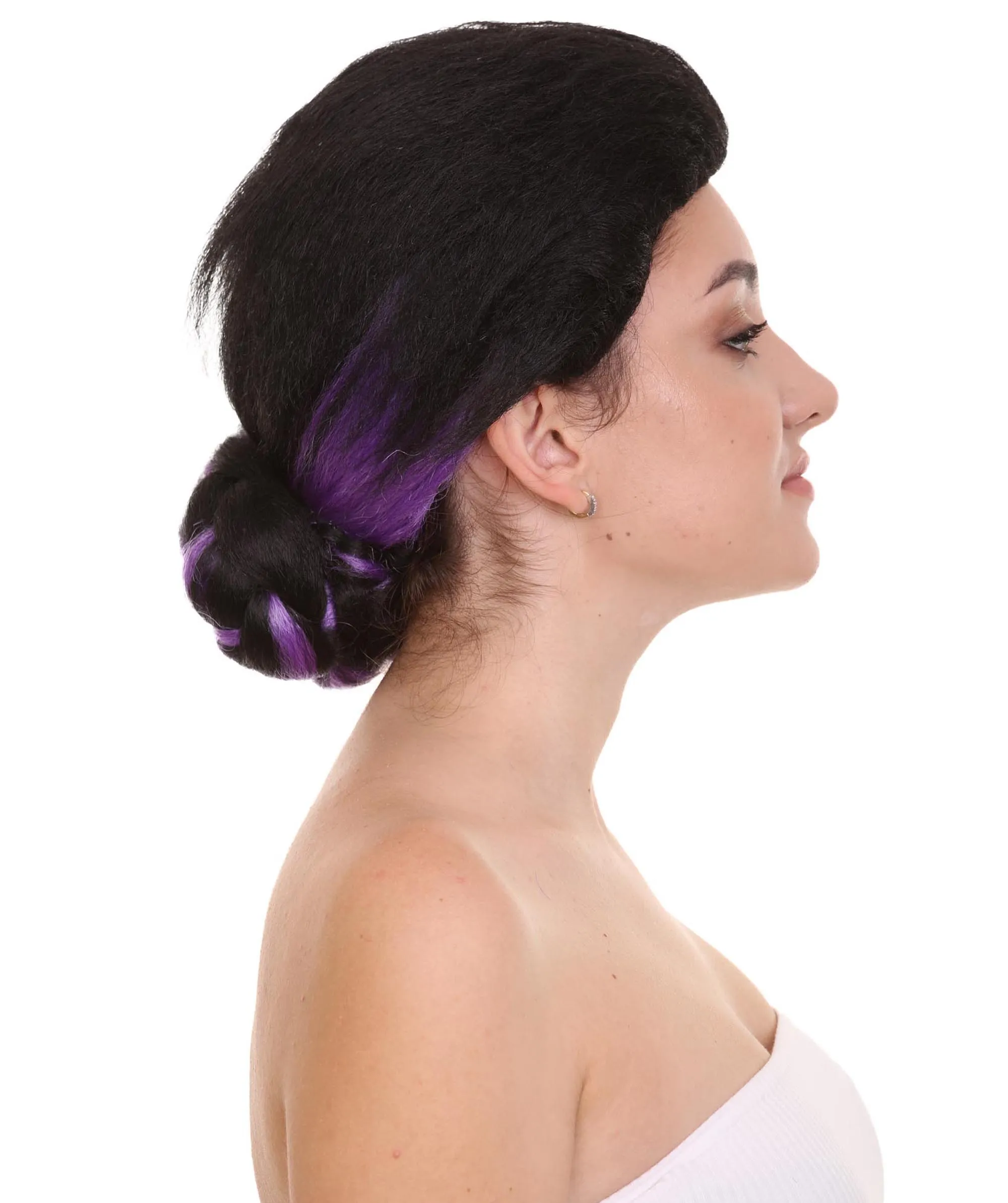 Movie Womens Animation Cosplay Wig | Grandmother TV/Movie Wigs | Premium Breathable Capless Cap