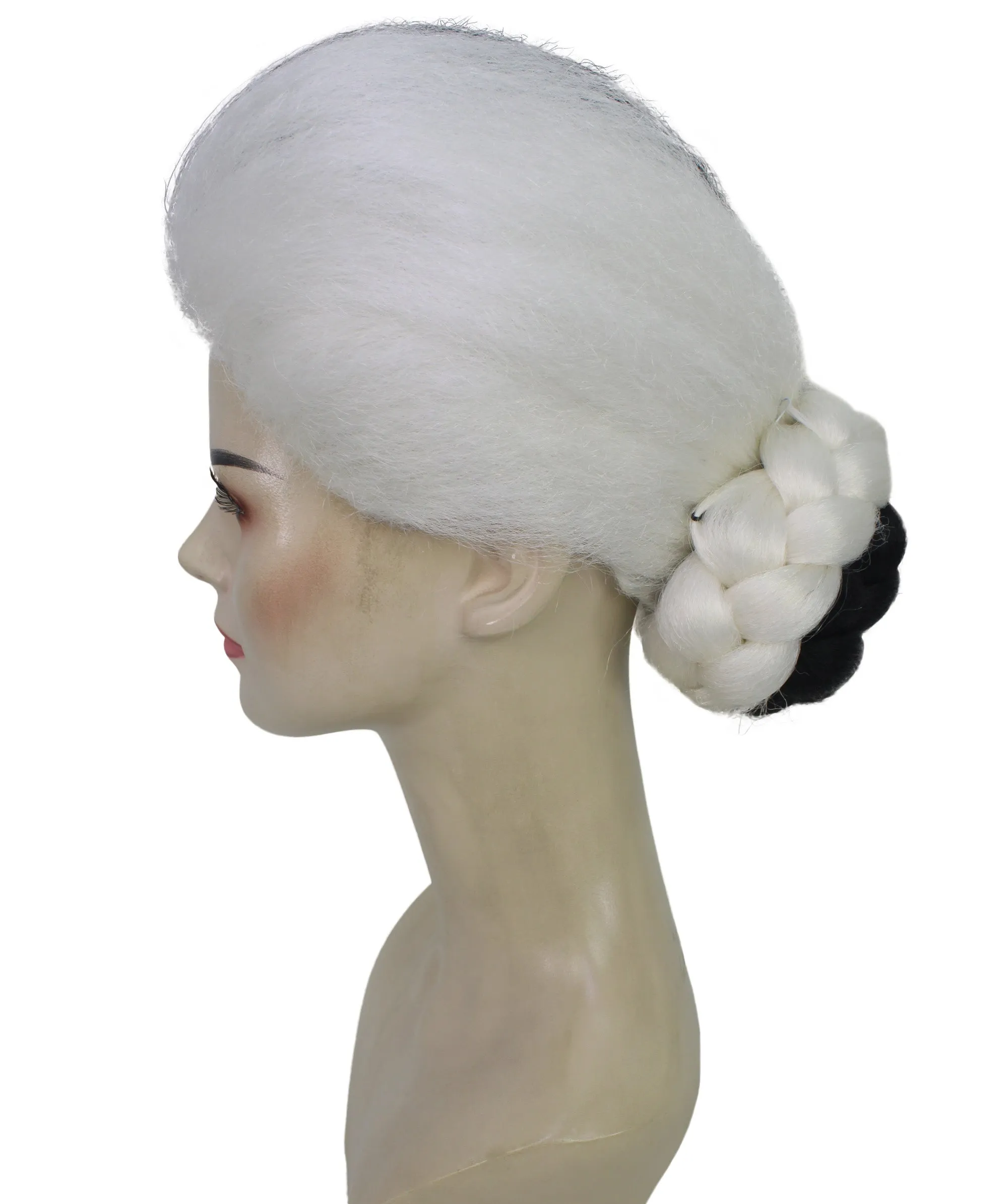 Movie Womens Animation Cosplay Wig | Grandmother TV/Movie Wigs | Premium Breathable Capless Cap