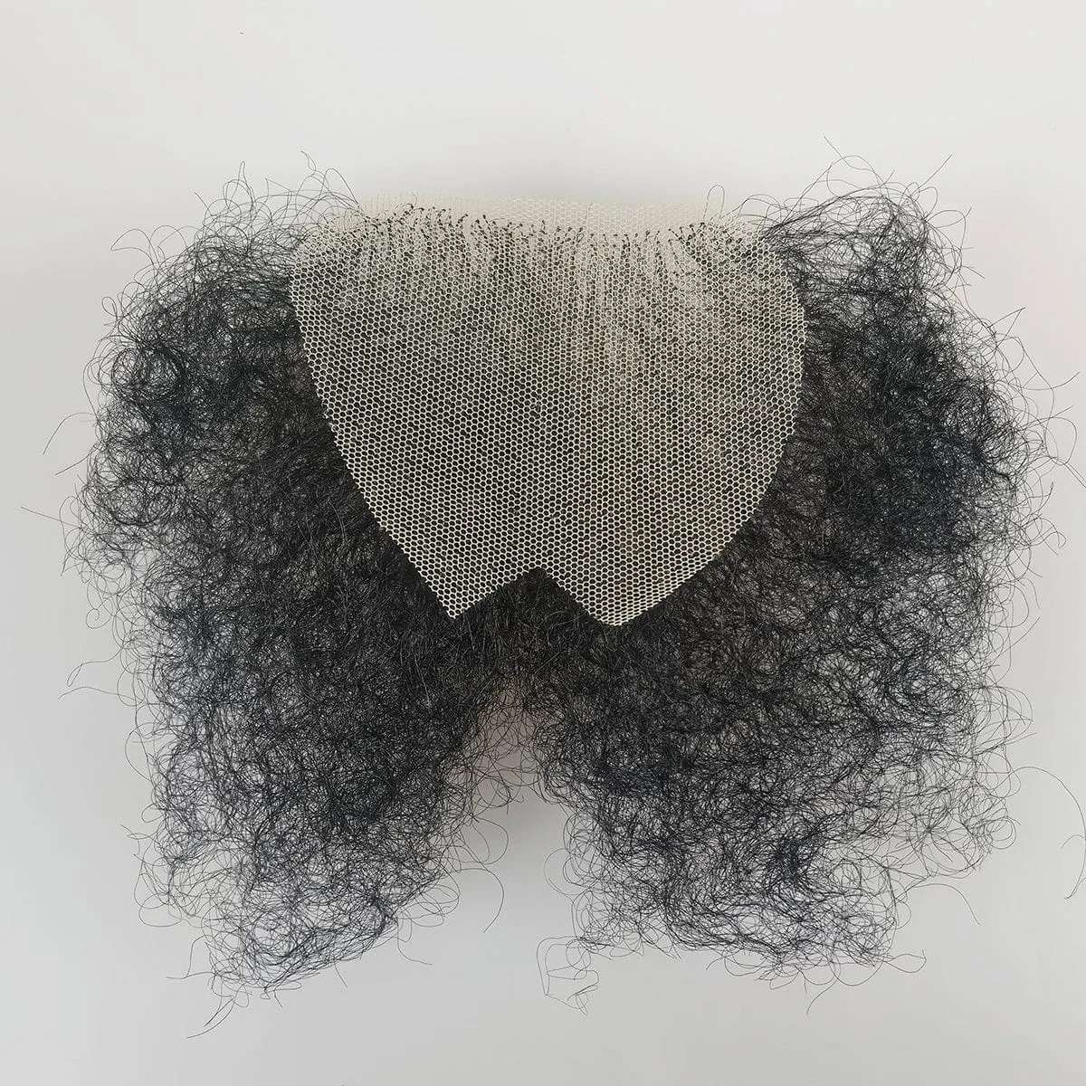 MRIMIN FTM Handmade Pubic  Wig Human Hair Toupee Merkin Wig For Male and Female
