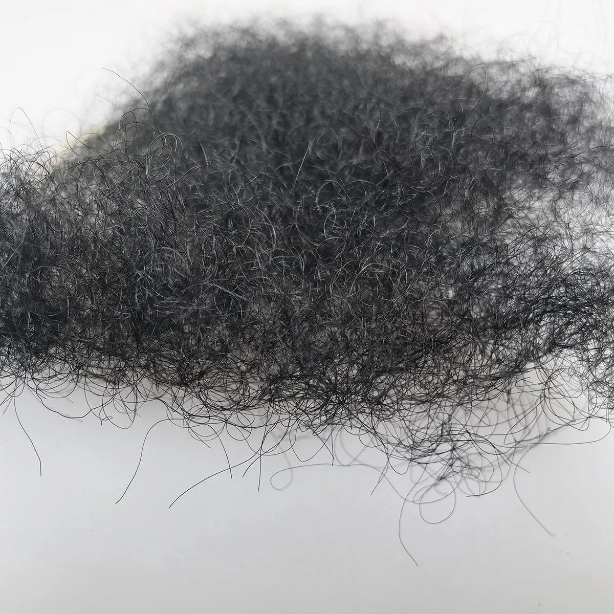MRIMIN FTM Handmade Pubic  Wig Human Hair Toupee Merkin Wig For Male and Female