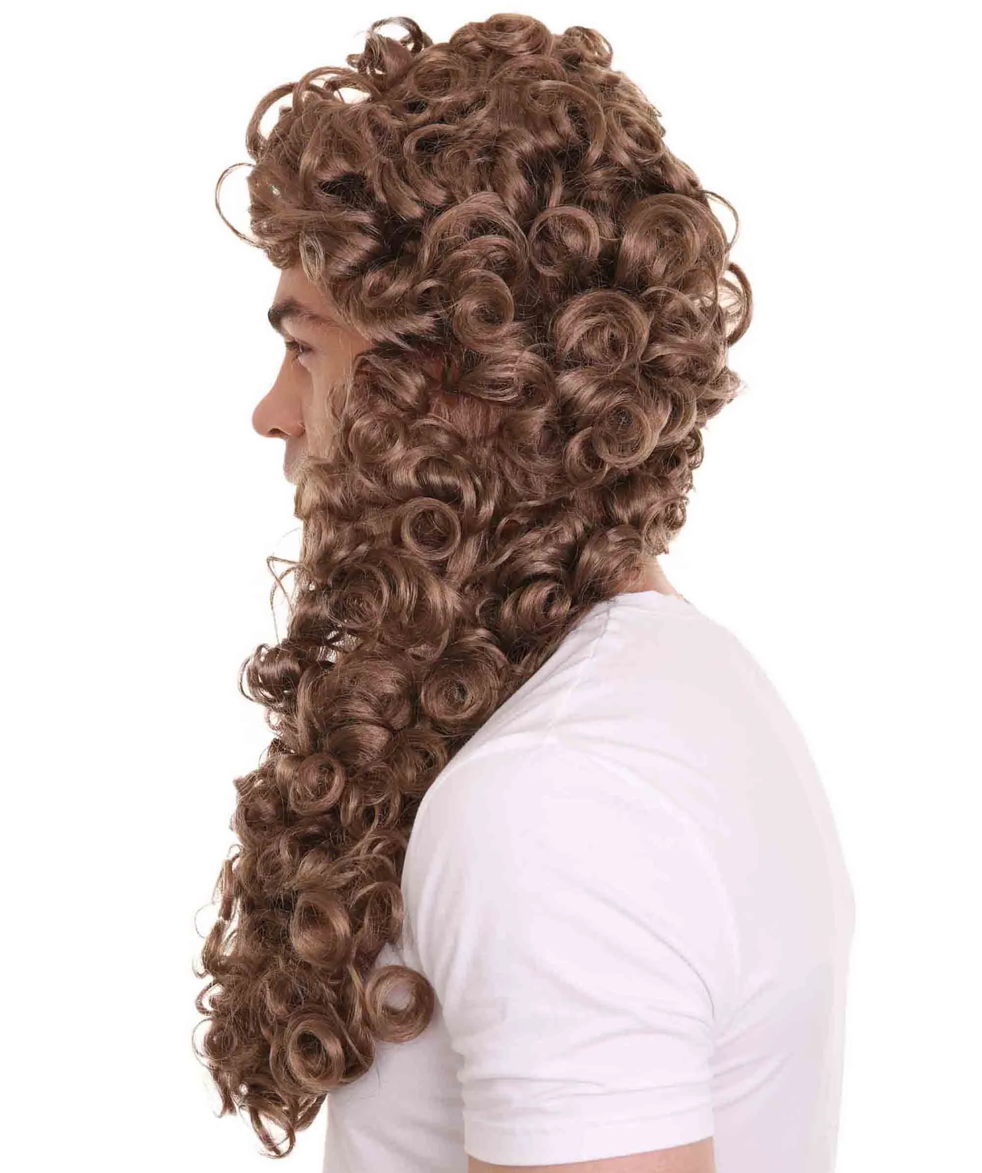 Nobleman Men's Wig | Multiple Color  Cosplay Halloween Wig | Premium Breathable Capless Cap