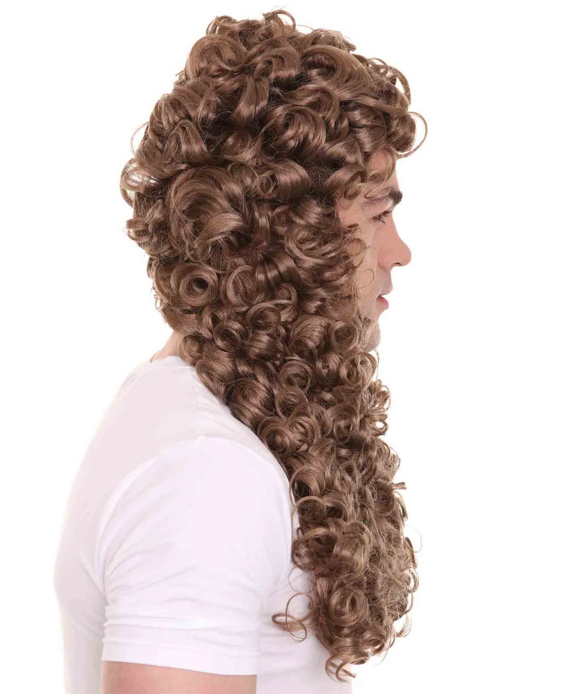 Nobleman Men's Wig | Multiple Color  Cosplay Halloween Wig | Premium Breathable Capless Cap