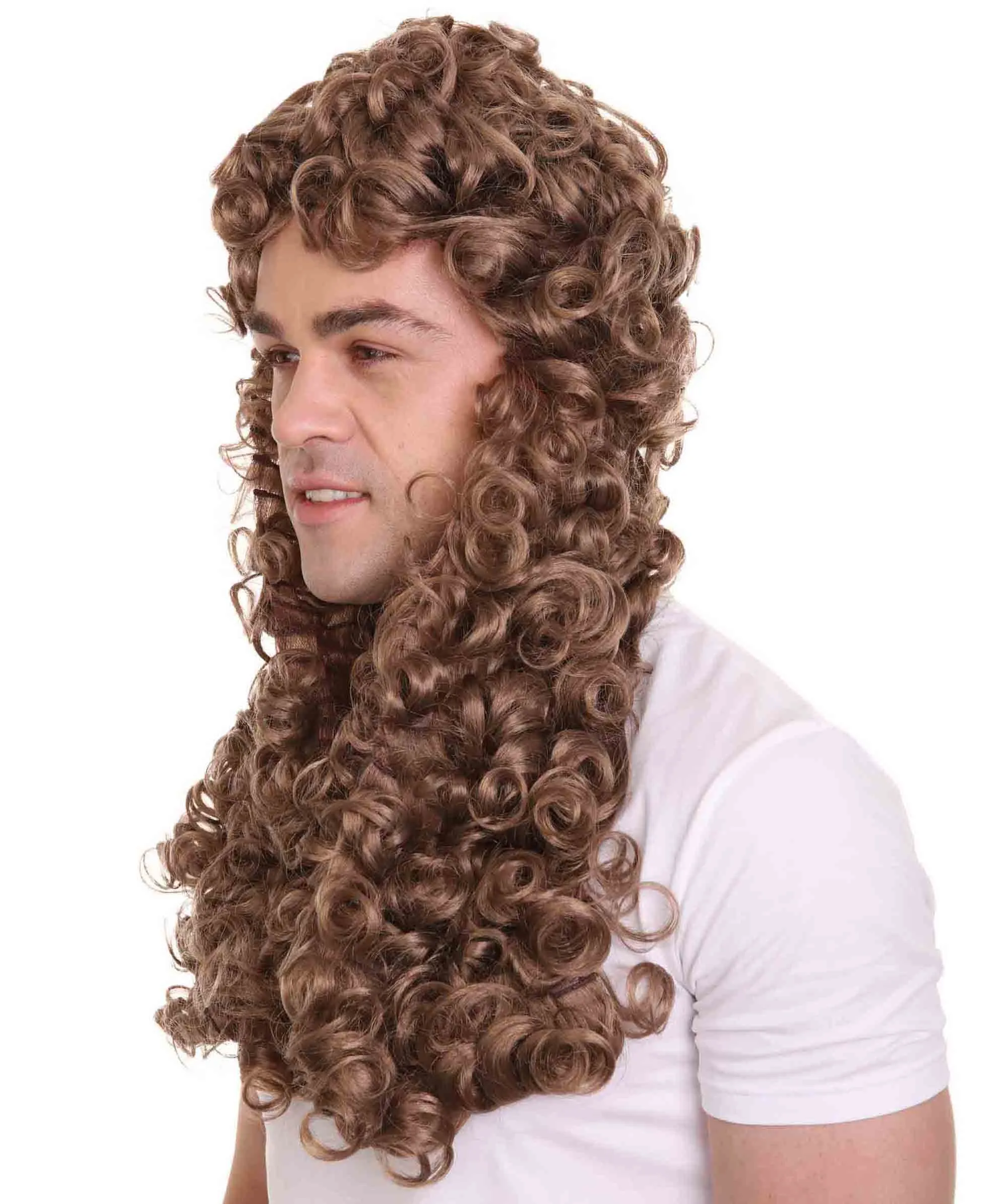 Nobleman Men's Wig | Multiple Color  Cosplay Halloween Wig | Premium Breathable Capless Cap