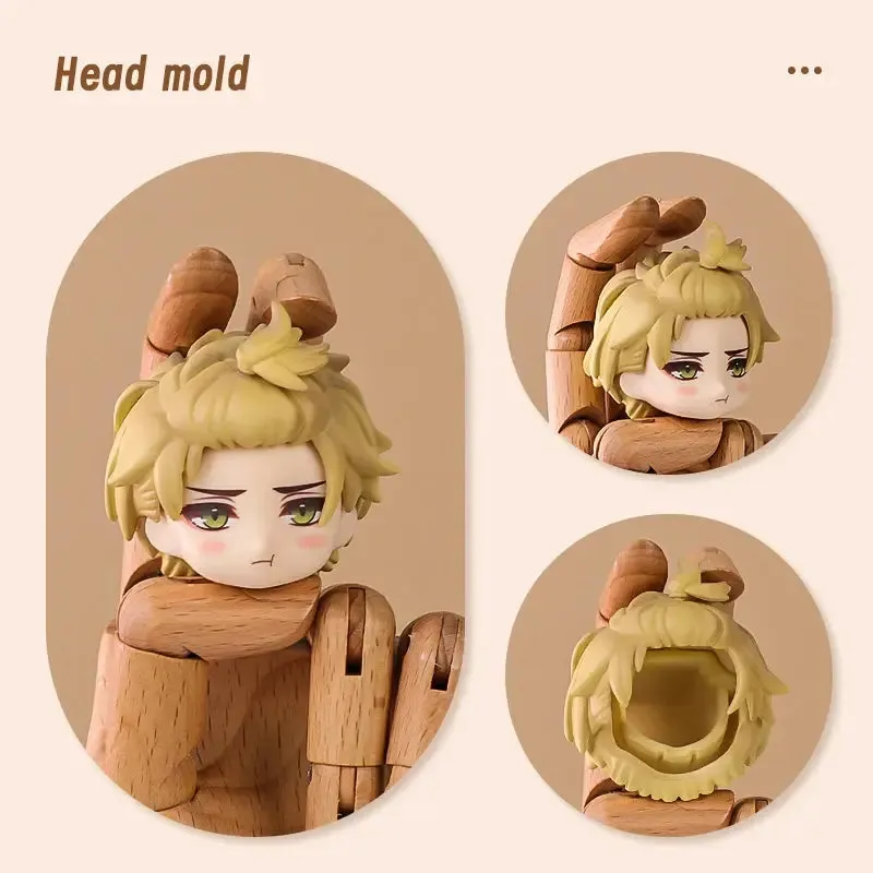 Ob11 Doll Plastic Hair Replacement Head Mold – For Obitsu11, GSC, 1/12 BJD Dolls
