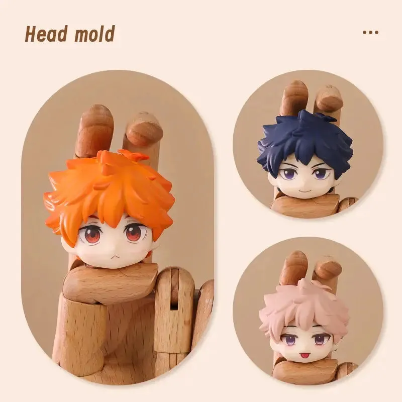 Ob11 Doll Plastic Hair Replacement Head Mold – For Obitsu11, GSC, 1/12 BJD Dolls