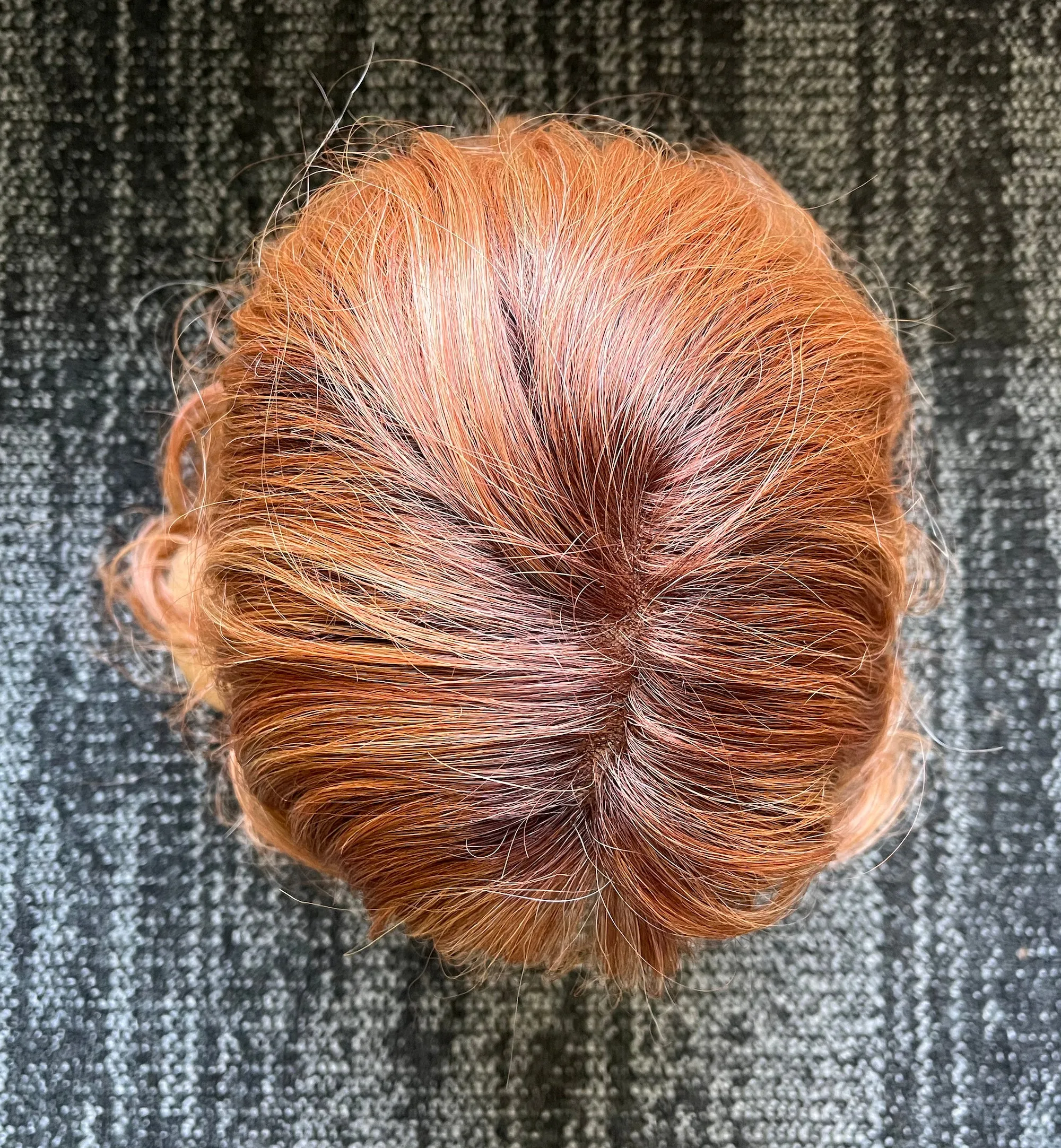 Preloved, Belle Tress, Summer Peach wig | Heat-friendly synthetic | Sumptuous Strawberry | Average cap | 13.5″ length