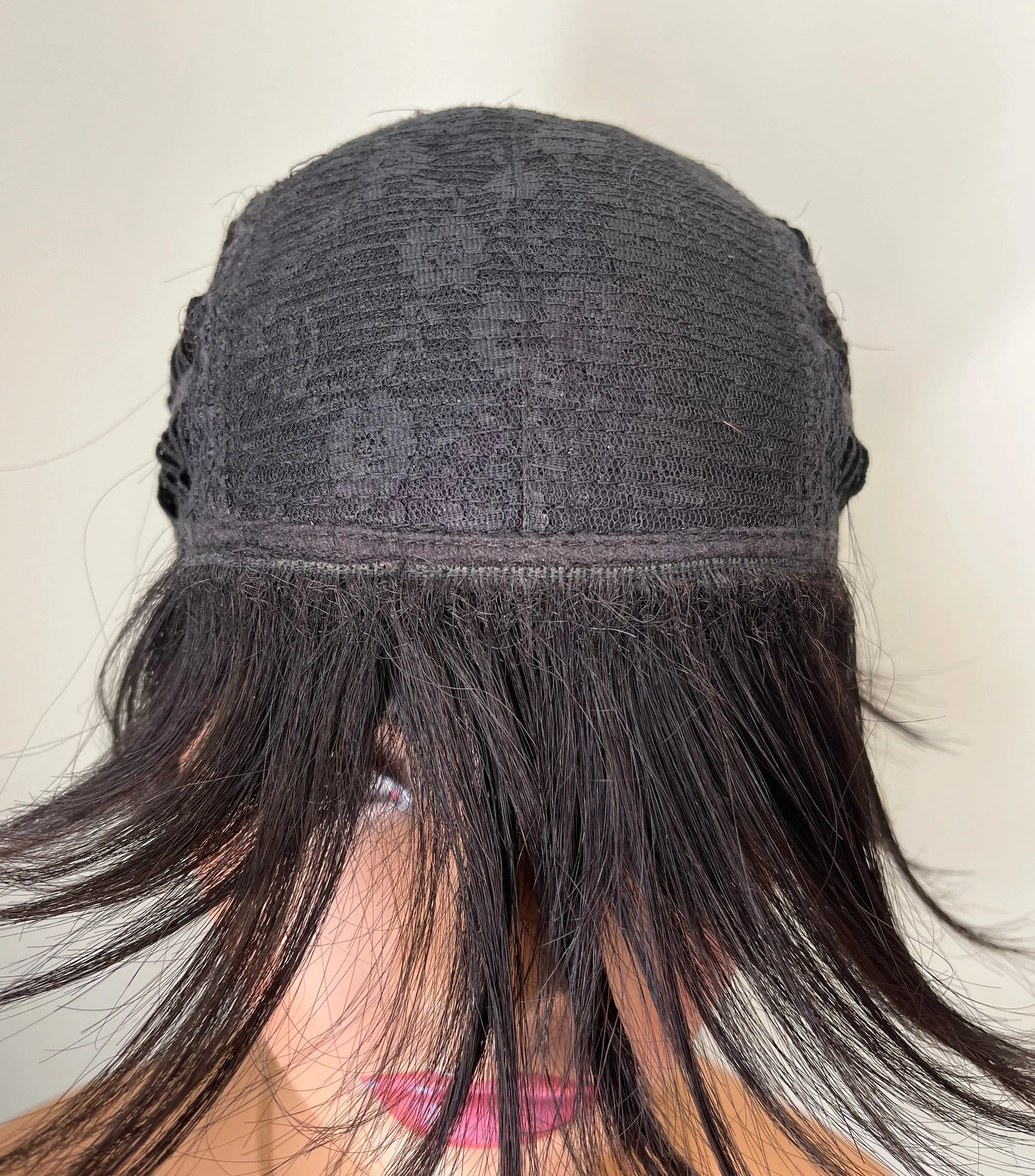 Preloved, Rene of Paris, Dani Wig | Synthetic fibre | Espresso | Average cap | 5.5" length