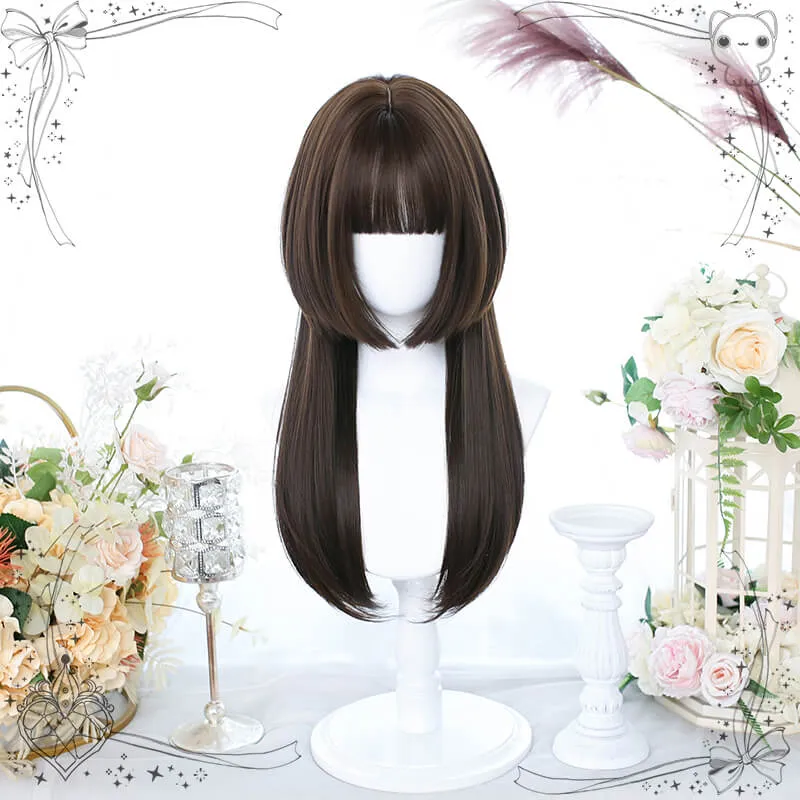 Princess Cut Jellyfish Black Hair Wig