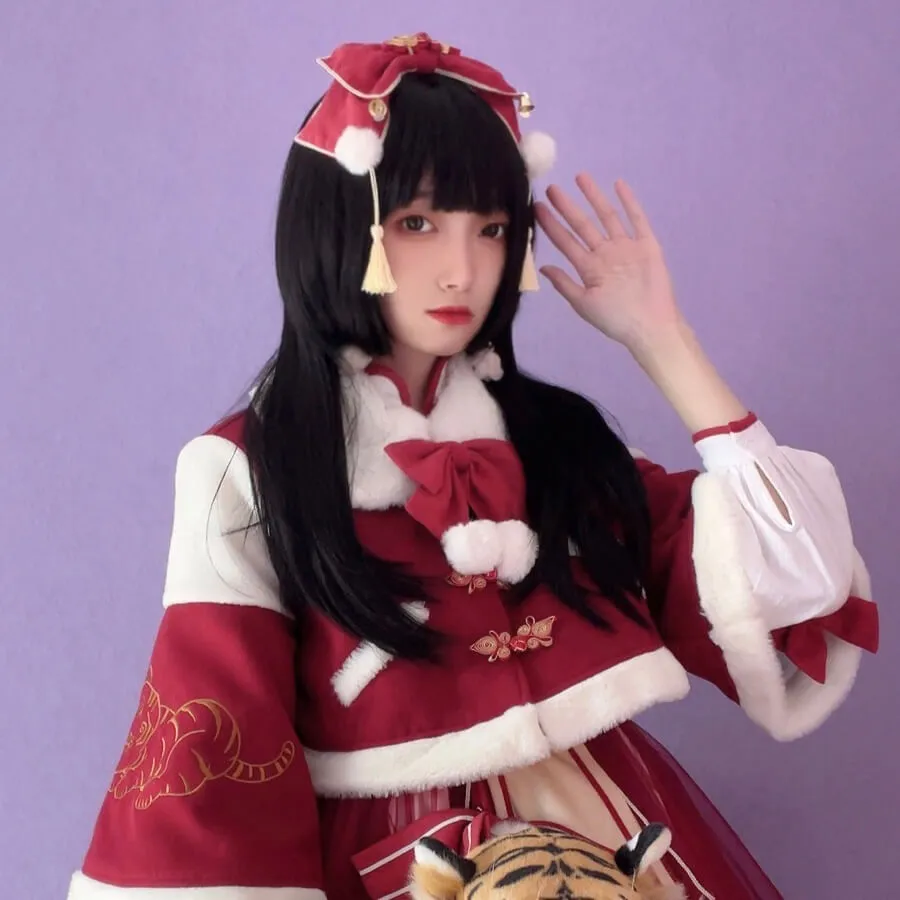 Princess Cut Jellyfish Black Hair Wig