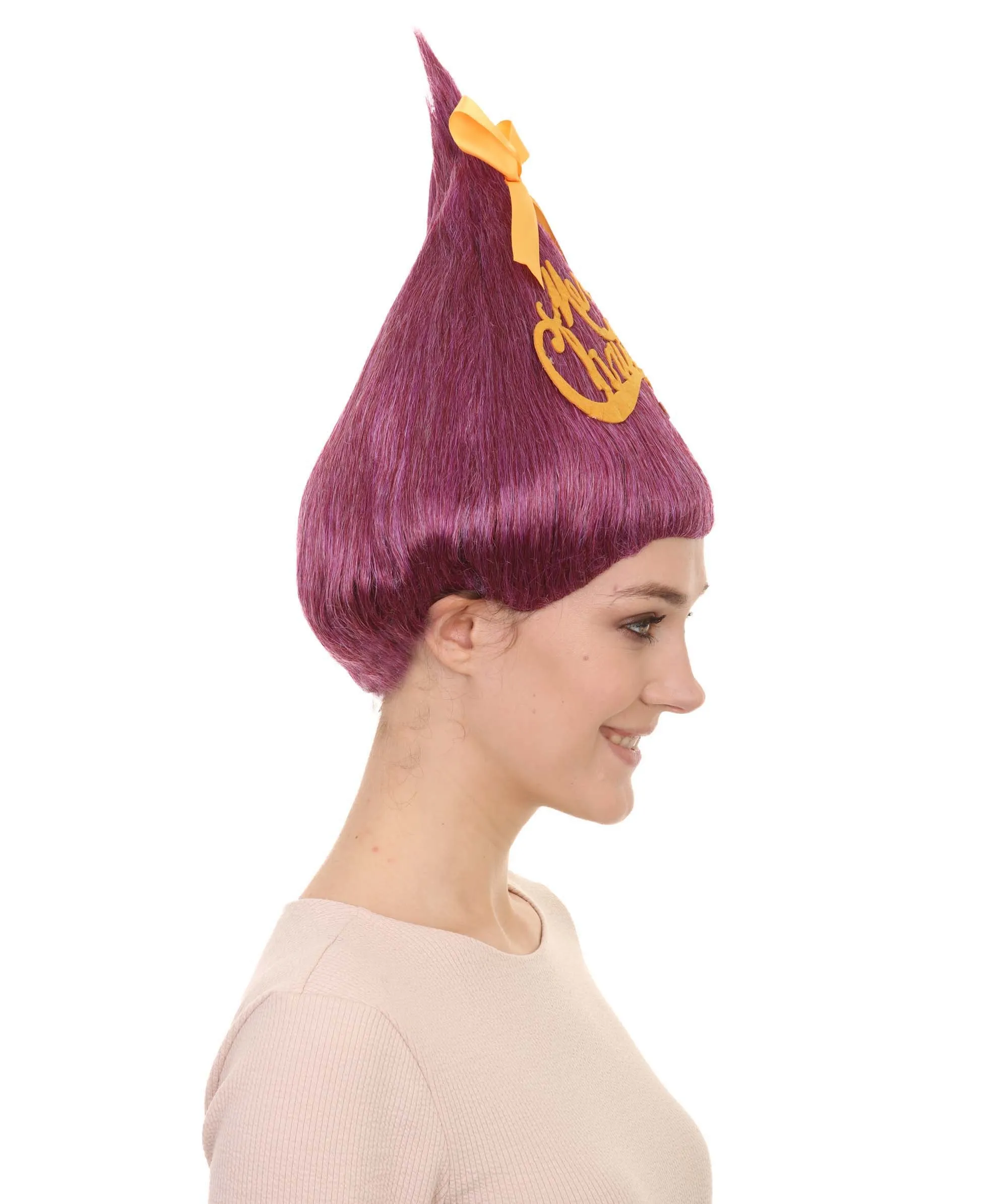 Purple Christmas Tree Unisex Wig | Merry Christmas Wig | Premium Breathable Capless Cap