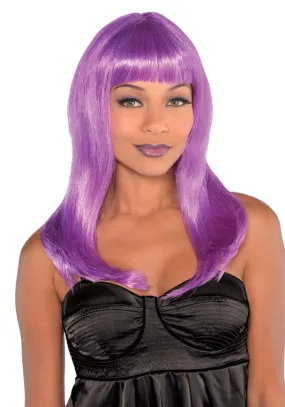 Purple Electic Wig | 1ct