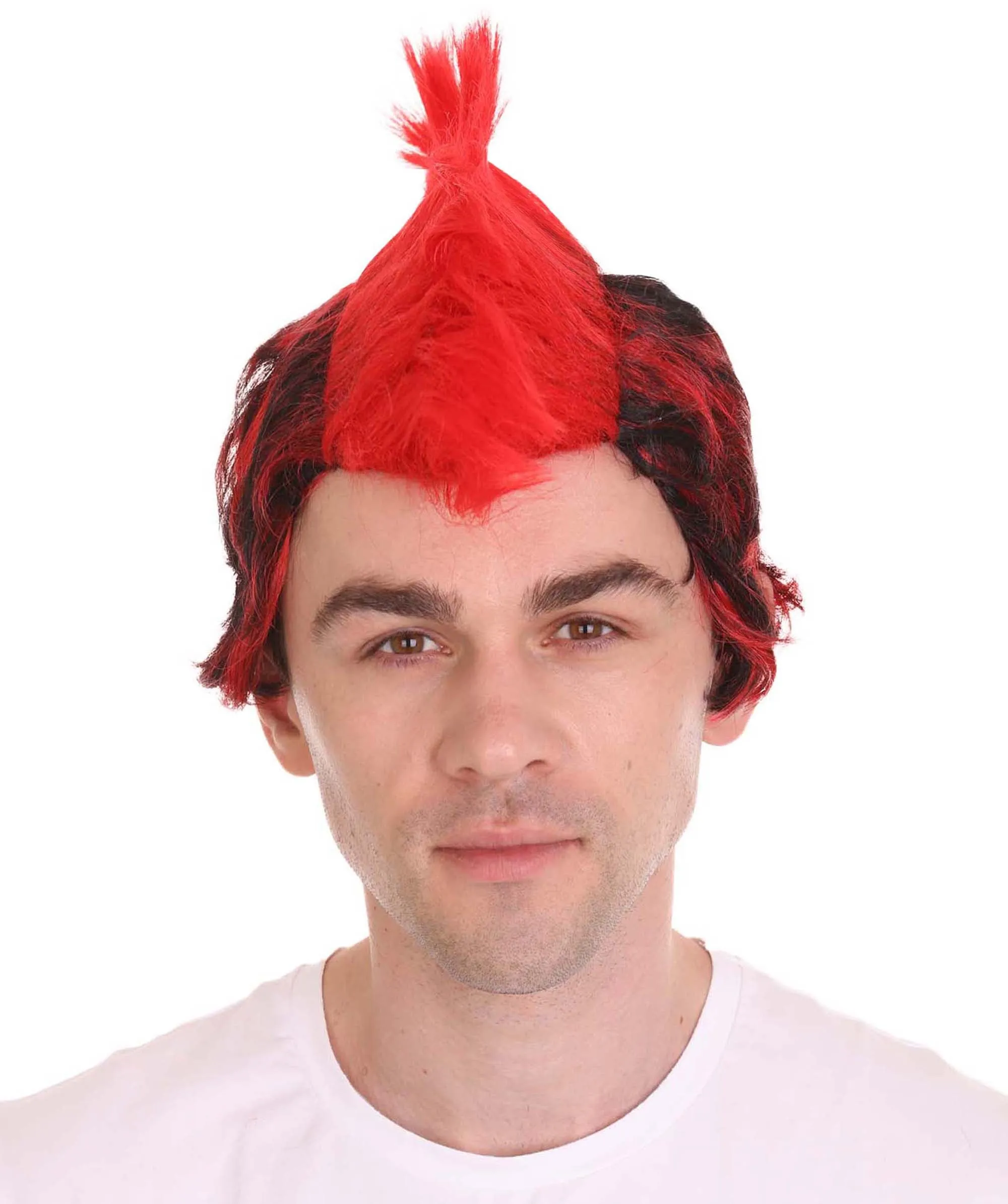 Red Punk Mohawk Wig | Cosplay Halloween