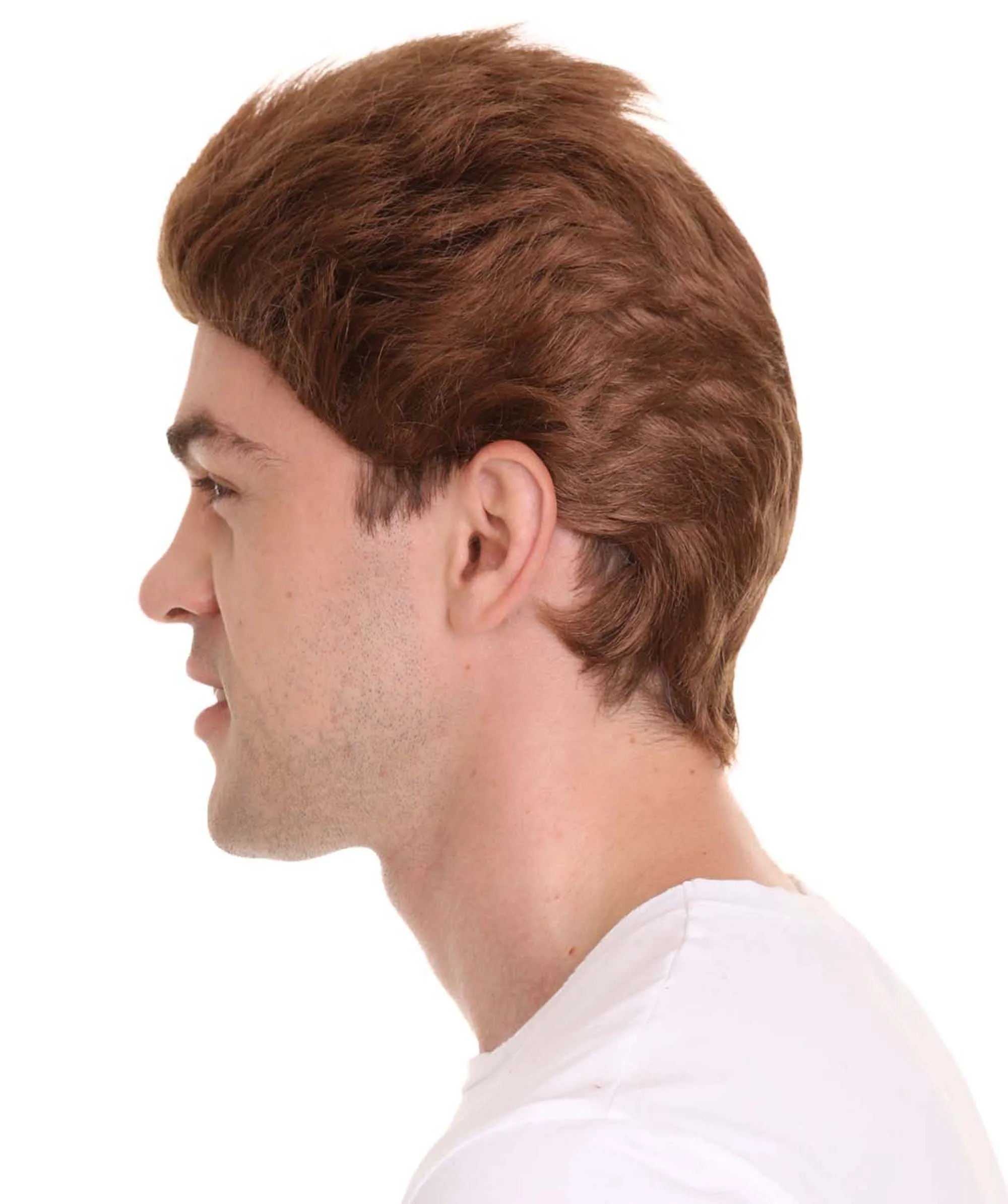 Science Fiction Wig , Brown TV/Movie Wigs , Premium Breathable Capless Cap