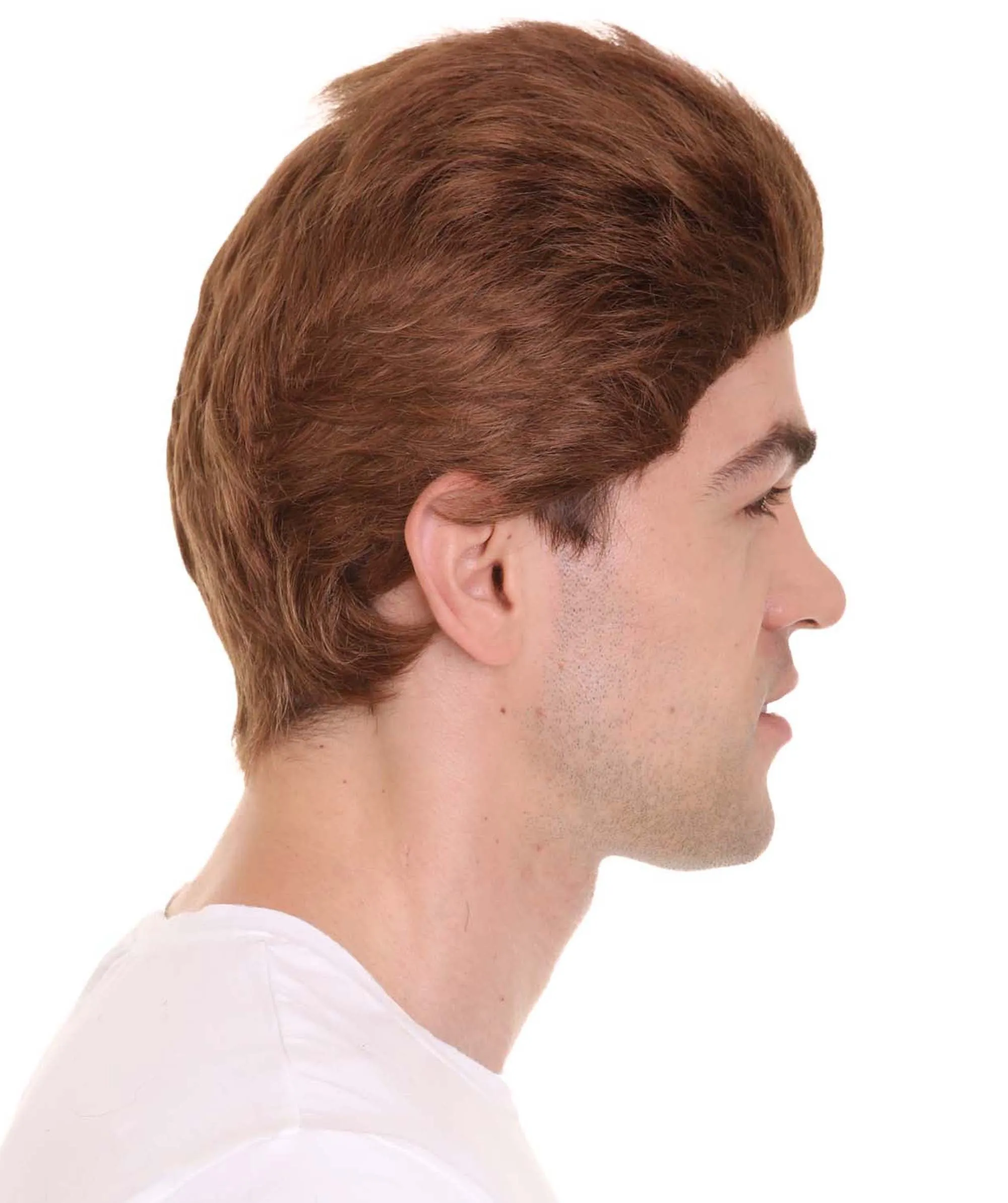 Science Fiction Wig , Brown TV/Movie Wigs , Premium Breathable Capless Cap