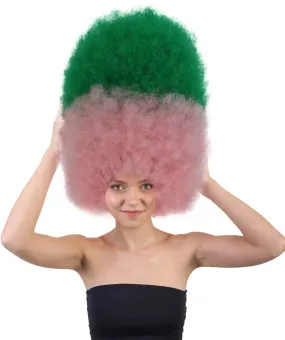 Super Sized Jumbo Afro Wig Collection, 25 Multiple Color Options | Halloween Party Online