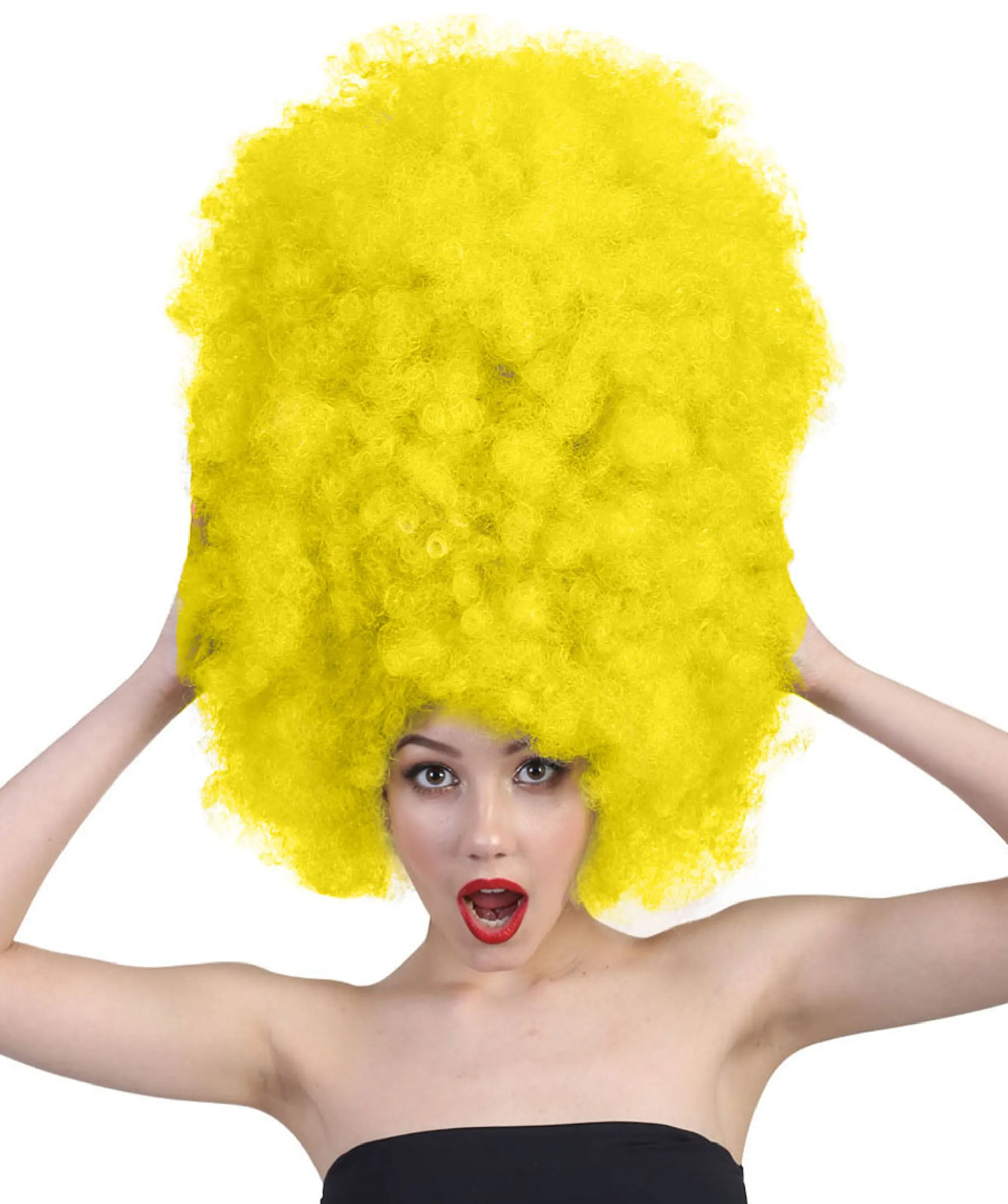 Super Sized Jumbo Afro Wig Collection, 25 Multiple Color Options | Halloween Party Online