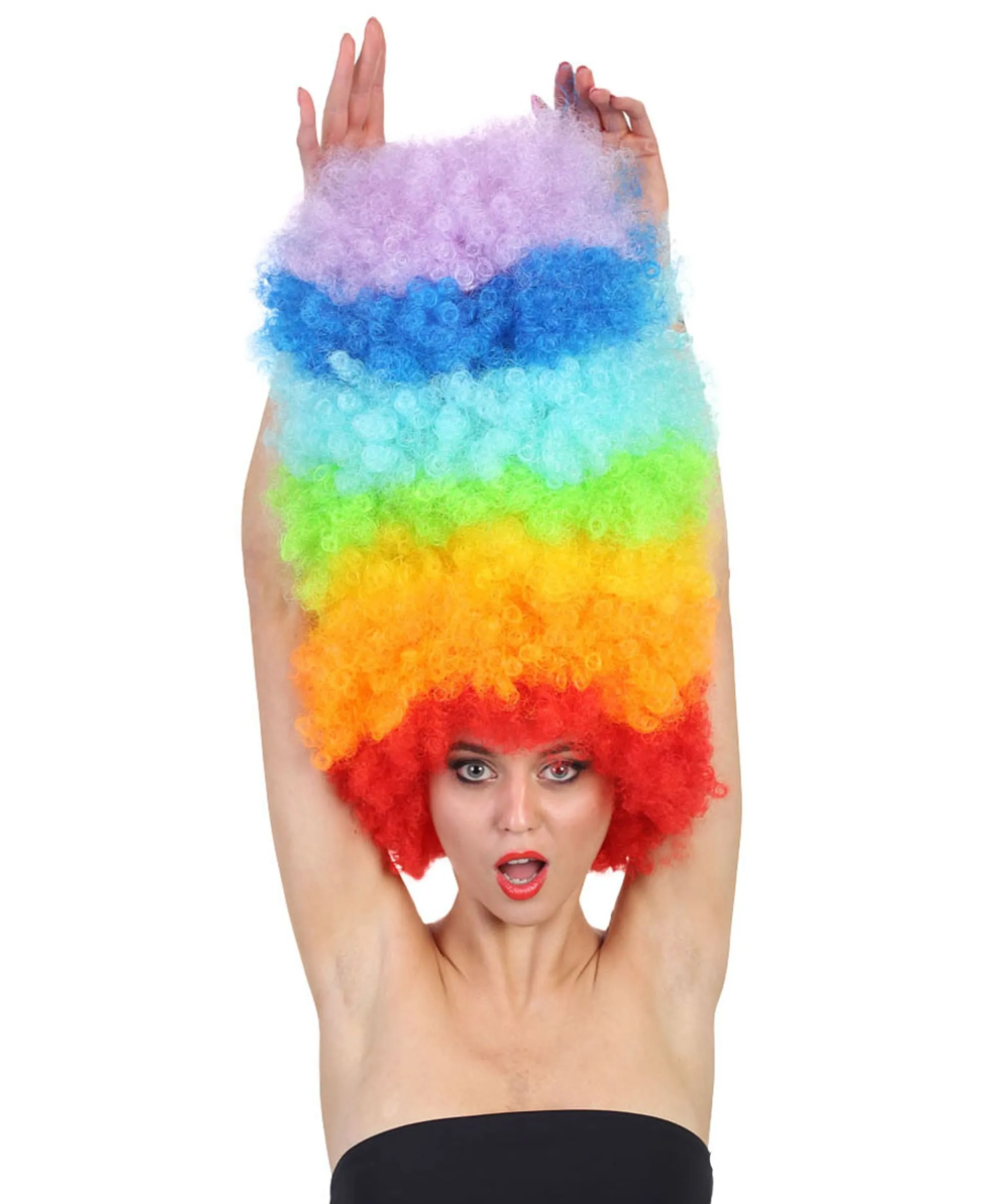 Super Sized Jumbo Afro Wig Collection, 25 Multiple Color Options | Halloween Party Online
