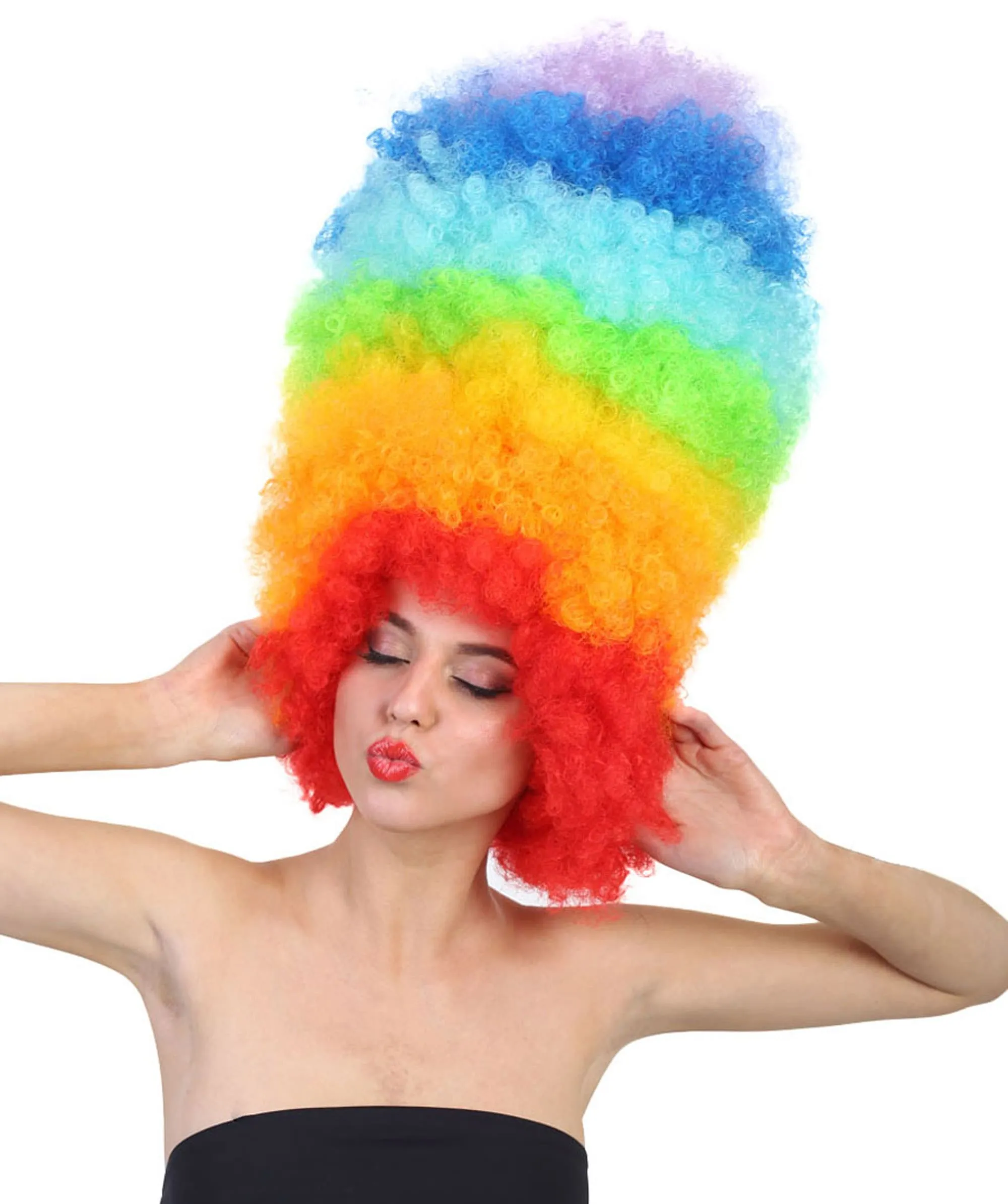 Super Sized Jumbo Afro Wig Collection, 25 Multiple Color Options | Halloween Party Online