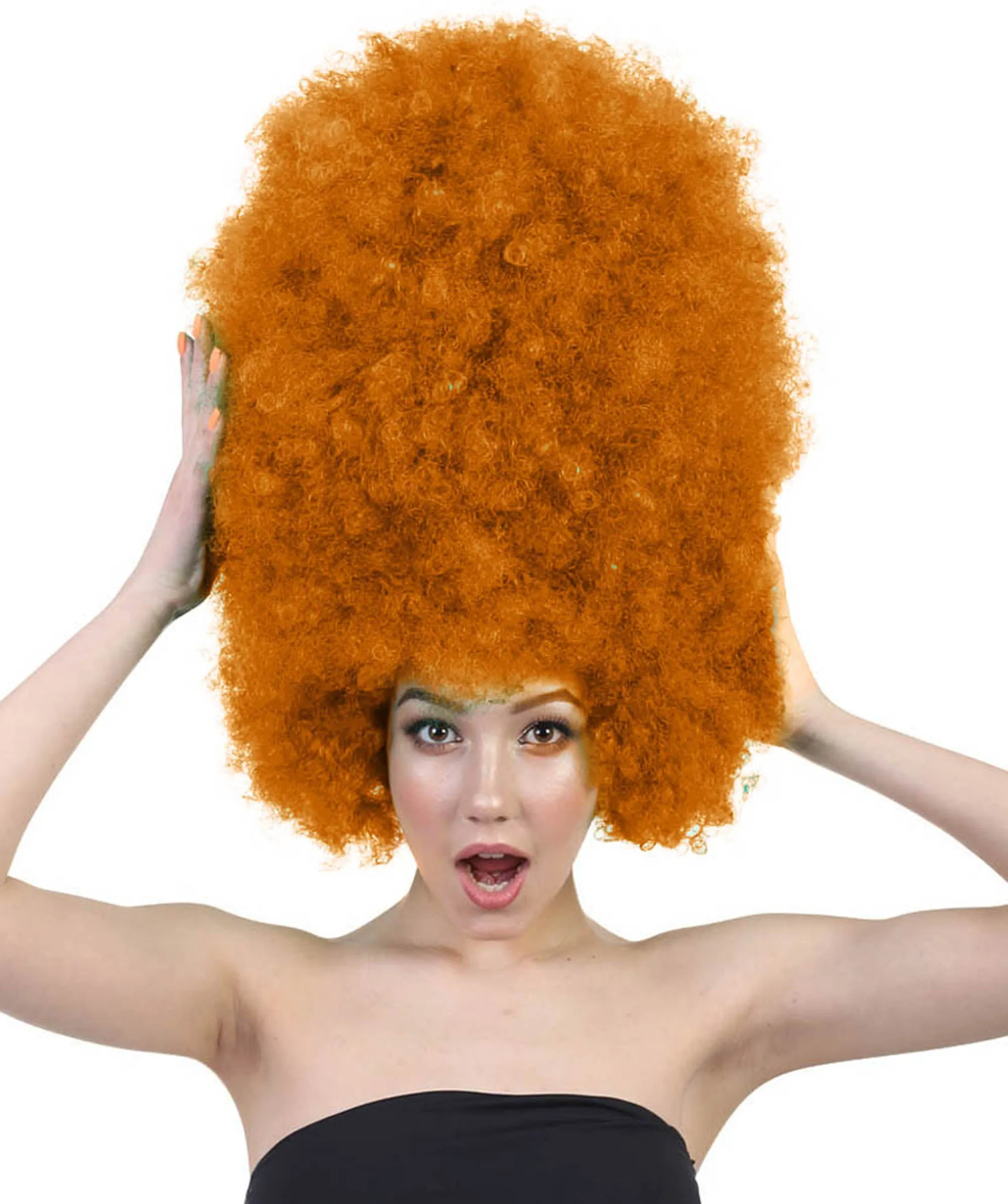 Super Sized Jumbo Afro Wig Collection, 25 Multiple Color Options | Halloween Party Online