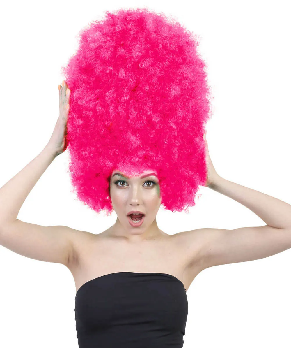 Super Sized Jumbo Afro Wig Collection, 25 Multiple Color Options | Halloween Party Online