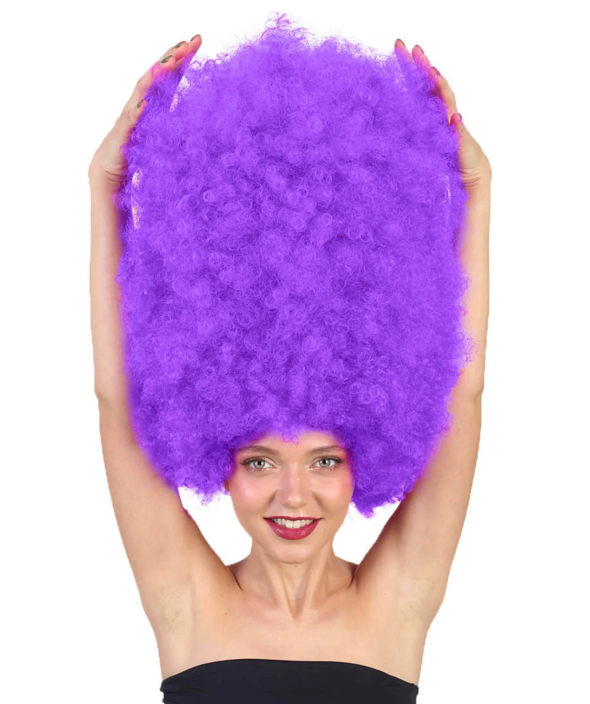 Super Sized Jumbo Afro Wig Collection, 25 Multiple Color Options | Halloween Party Online