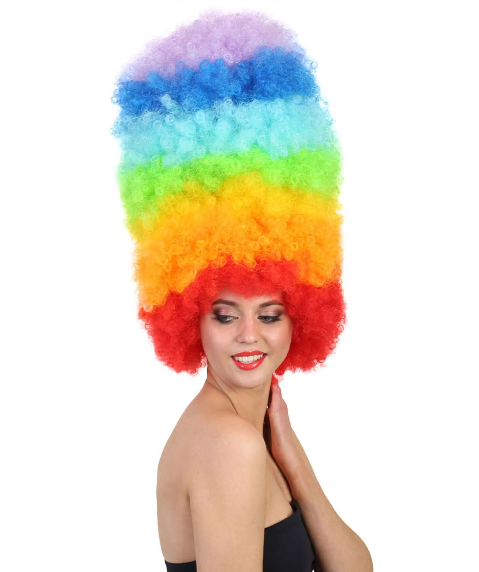 Super Sized Jumbo Afro Wig Collection, 25 Multiple Color Options | Halloween Party Online