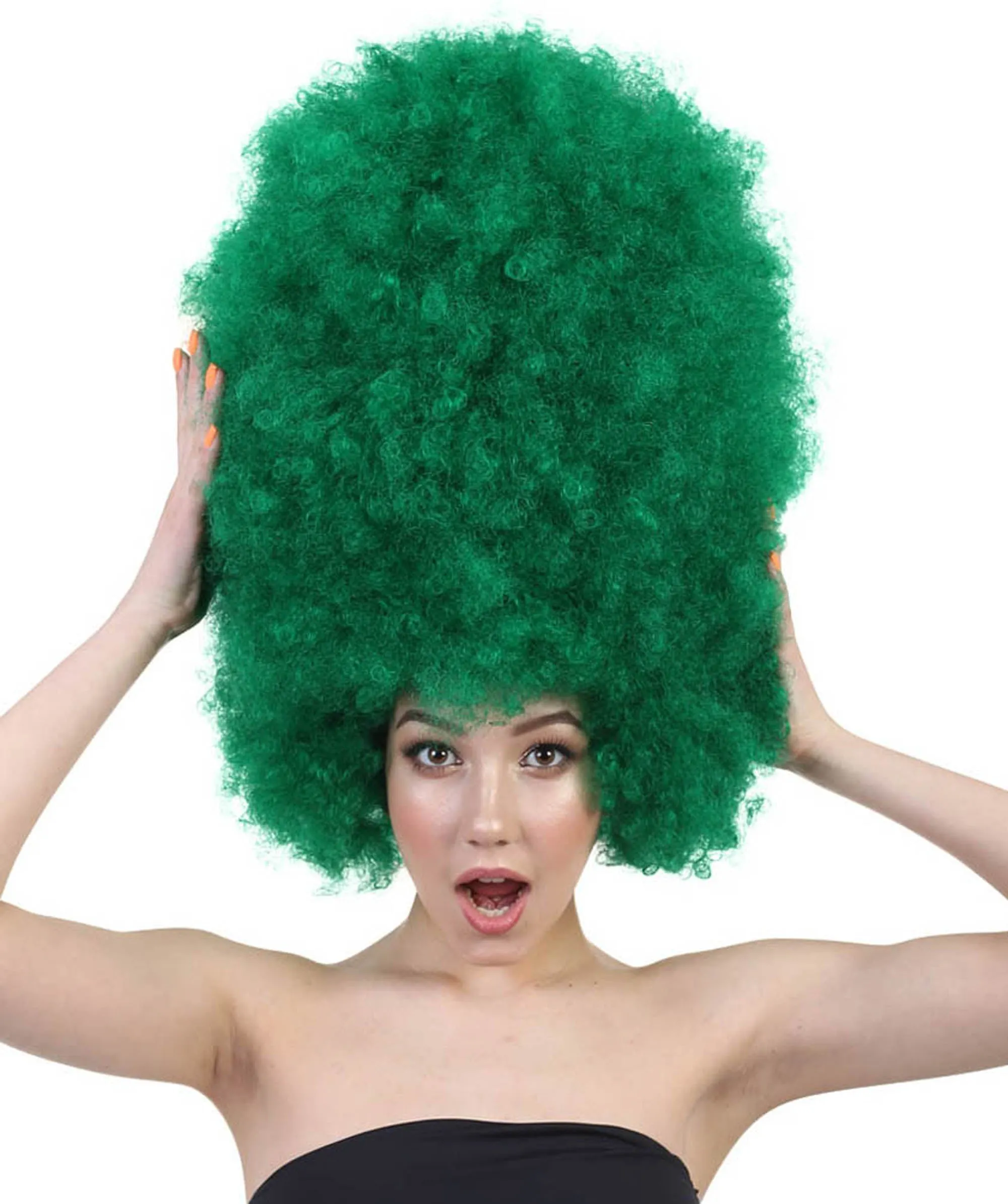 Super Sized Jumbo Afro Wig Collection, 25 Multiple Color Options | Halloween Party Online