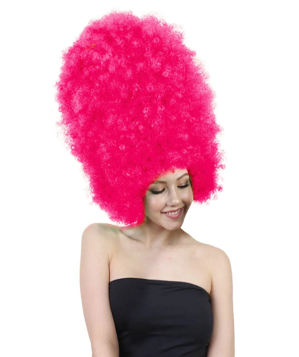 Super Sized Jumbo Afro Wig Collection, 25 Multiple Color Options | Halloween Party Online