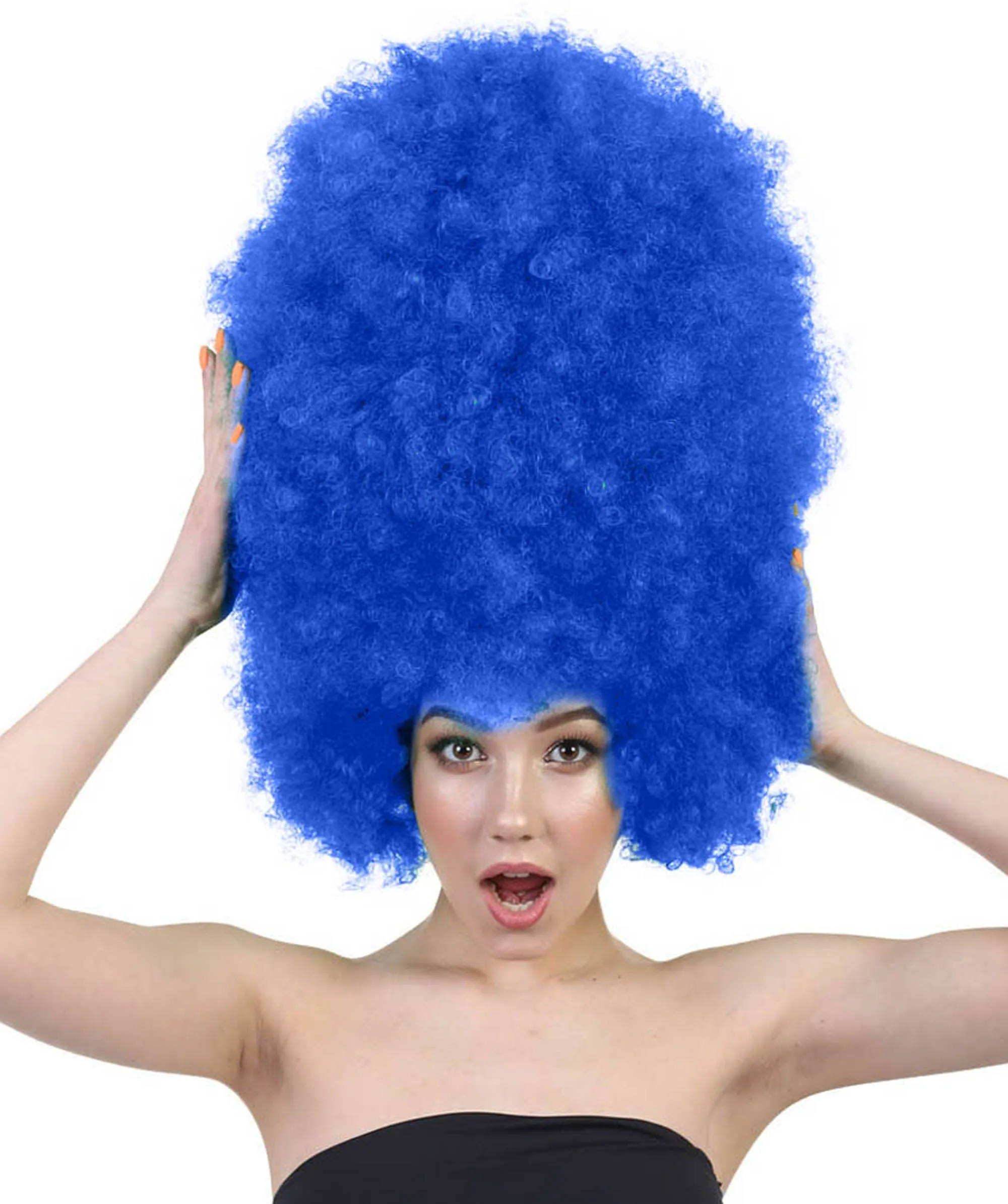 Super Sized Jumbo Afro Wig Collection, 25 Multiple Color Options | Halloween Party Online