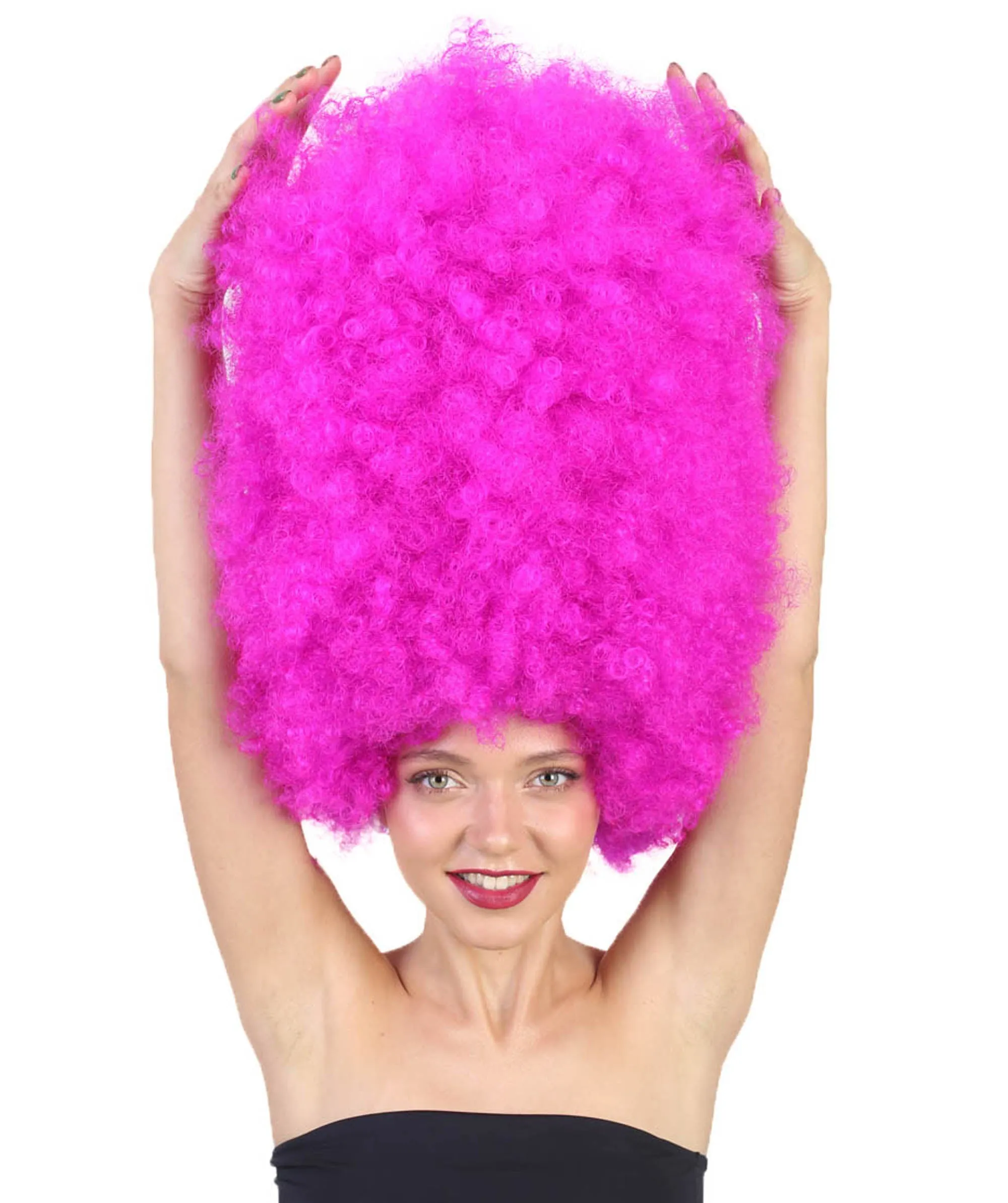 Super Sized Jumbo Afro Wig Collection, 25 Multiple Color Options | Halloween Party Online