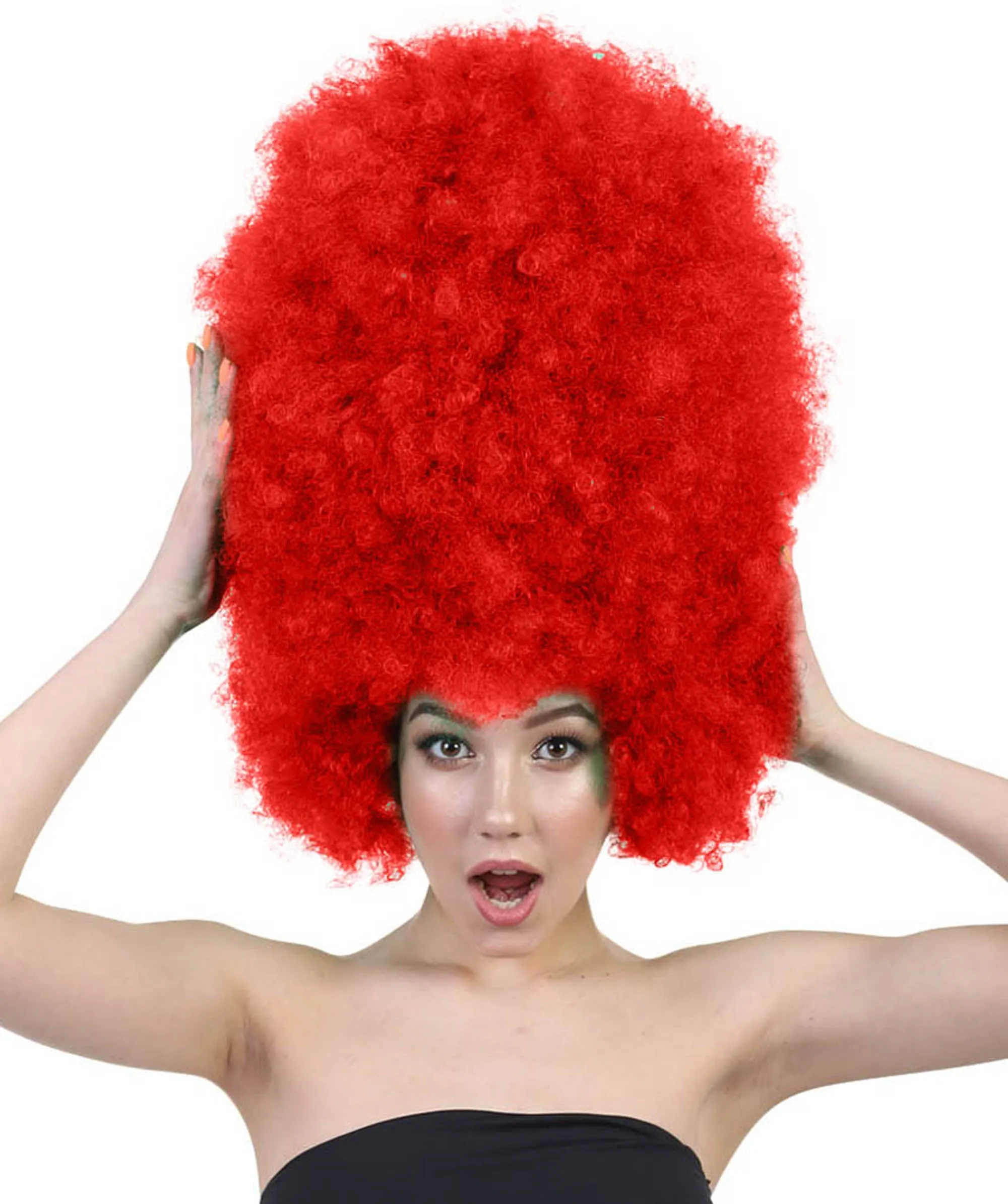 Super Sized Jumbo Afro Wig Collection, 25 Multiple Color Options | Halloween Party Online