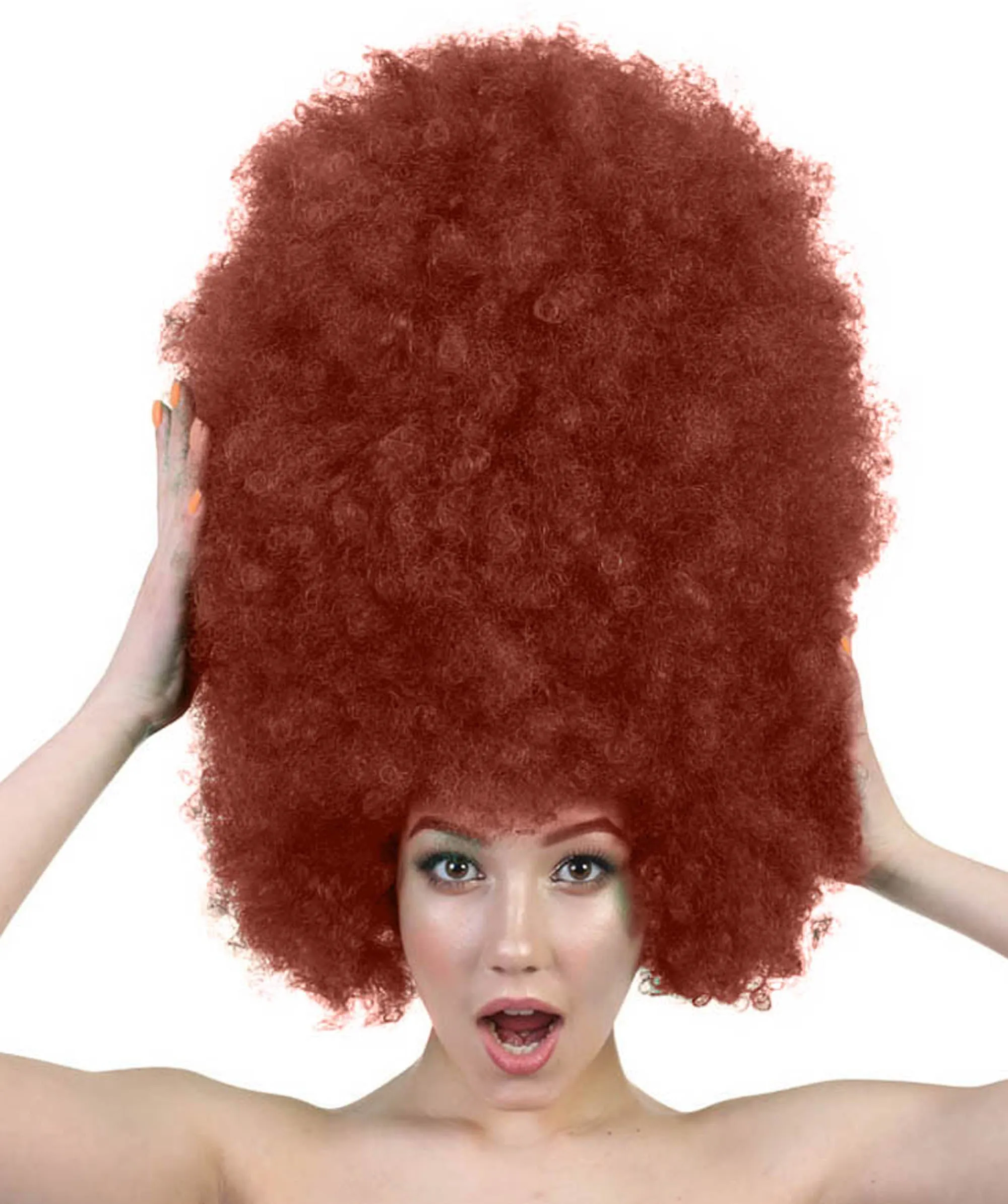 Super Sized Jumbo Afro Wig Collection, 25 Multiple Color Options | Halloween Party Online