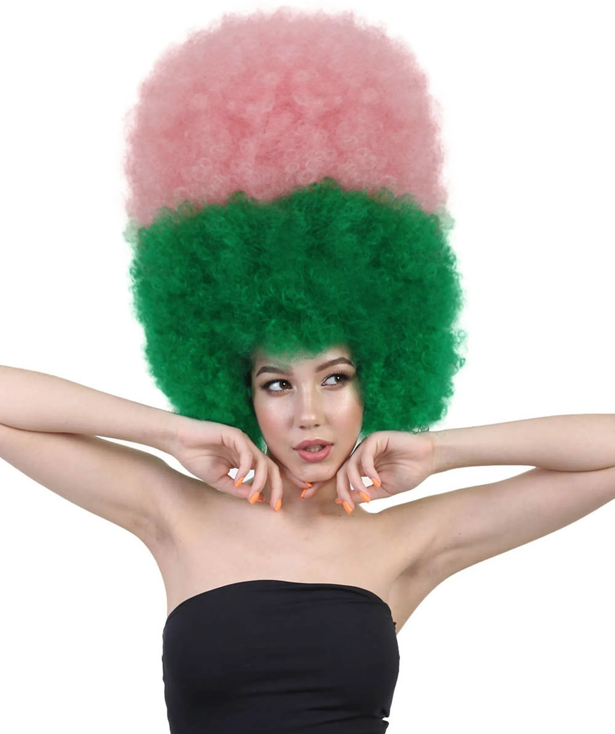 Super Sized Jumbo Afro Wig Collection, 25 Multiple Color Options | Halloween Party Online