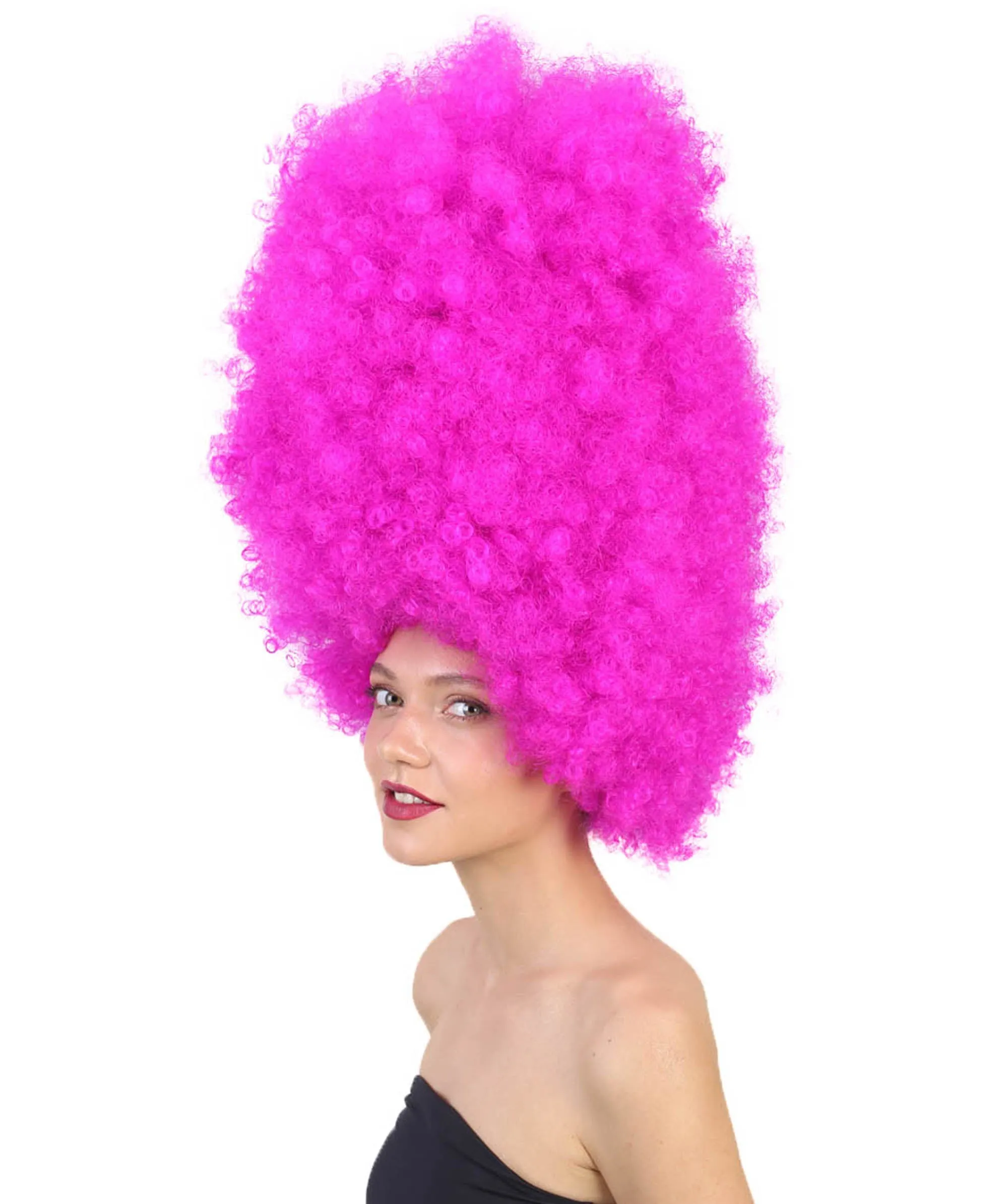 Super Sized Jumbo Afro Wig Collection, 25 Multiple Color Options | Halloween Party Online