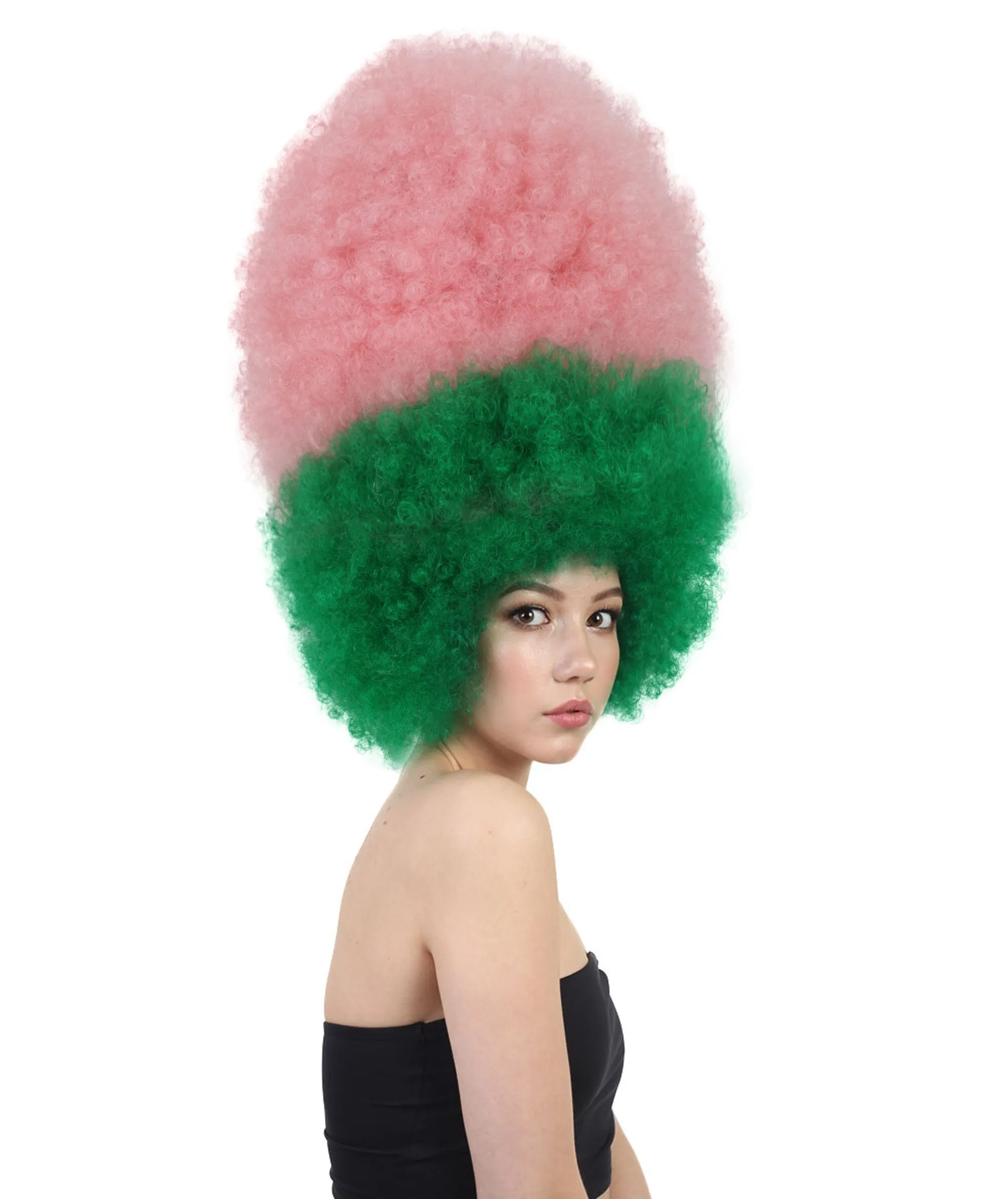 Super Sized Jumbo Afro Wig Collection, 25 Multiple Color Options | Halloween Party Online