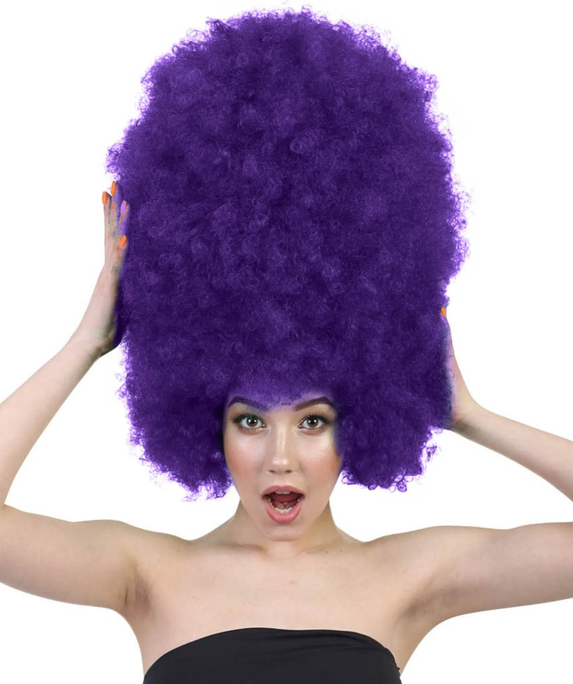 Super Sized Jumbo Afro Wig Collection, 25 Multiple Color Options | Halloween Party Online