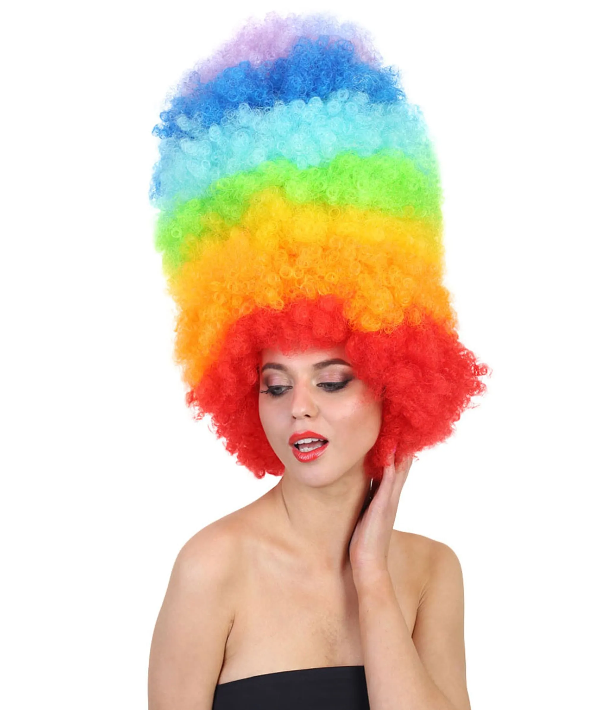 Super Sized Jumbo Afro Wig Collection, 25 Multiple Color Options | Halloween Party Online