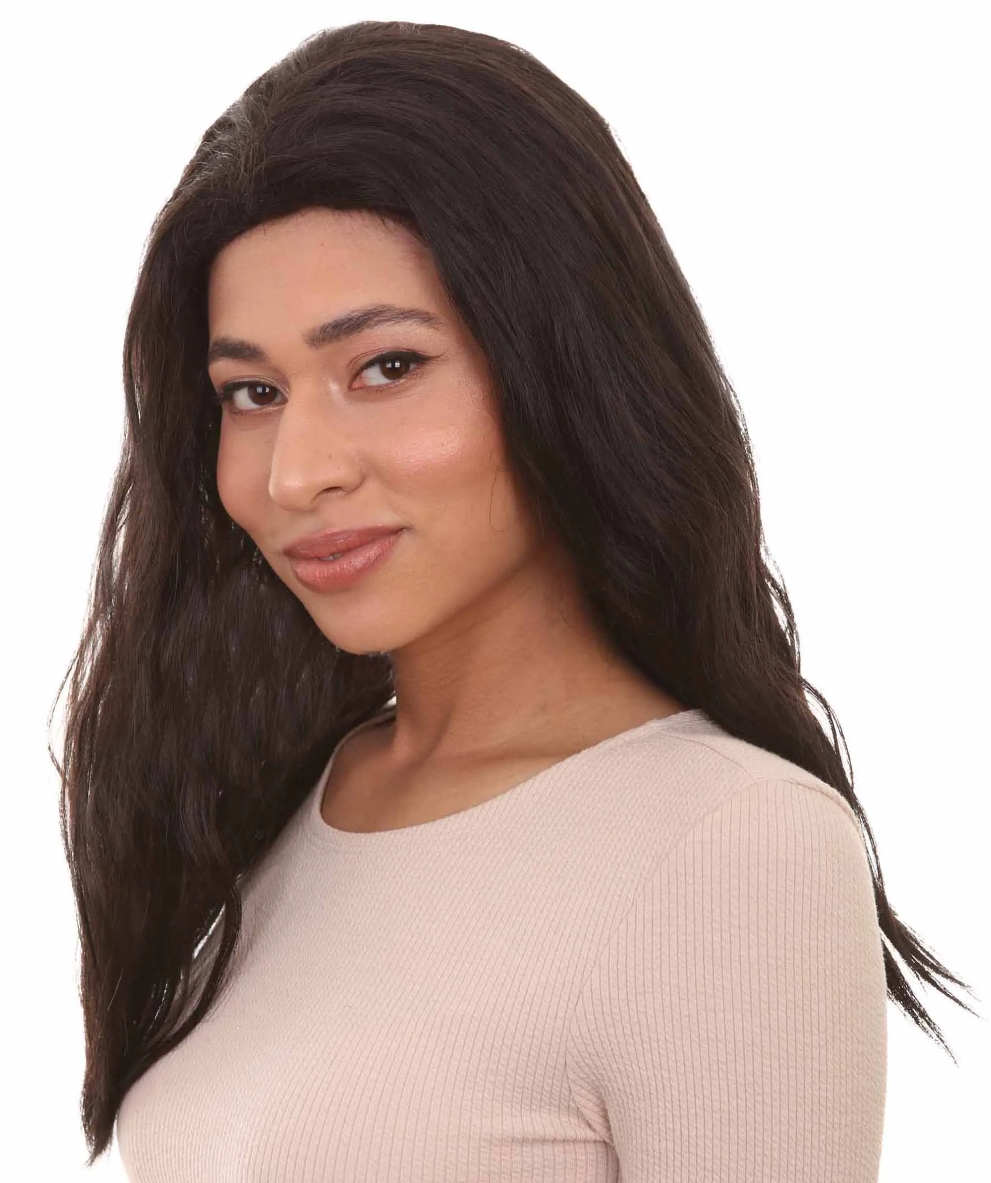 Women's Fighting Character wig | Black Wigs | Premium Breathable Capless Cap