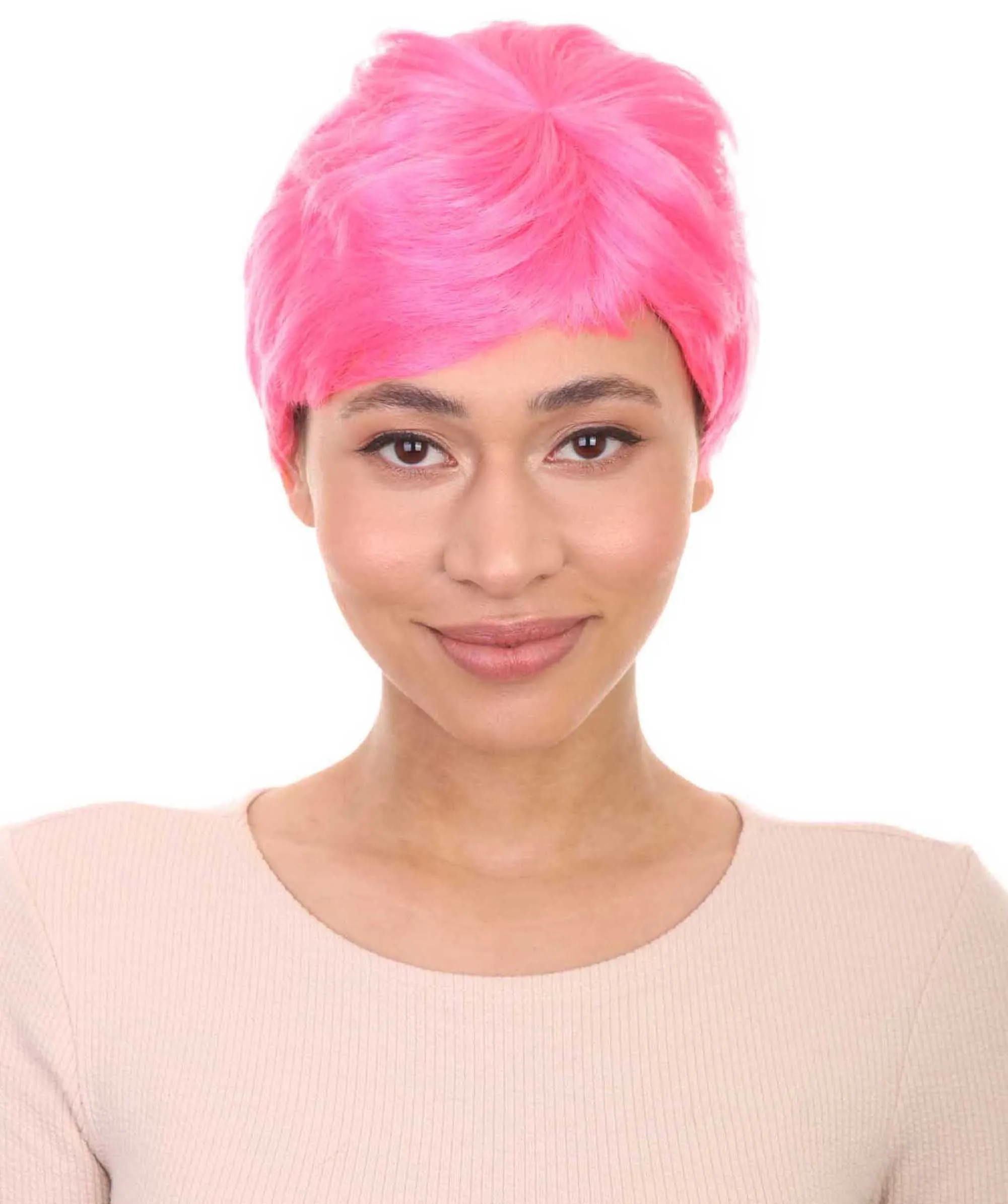 Womens Neon Blue Wig | Sexy Cosplay Party Wig | Premium Breathable Capless Cap