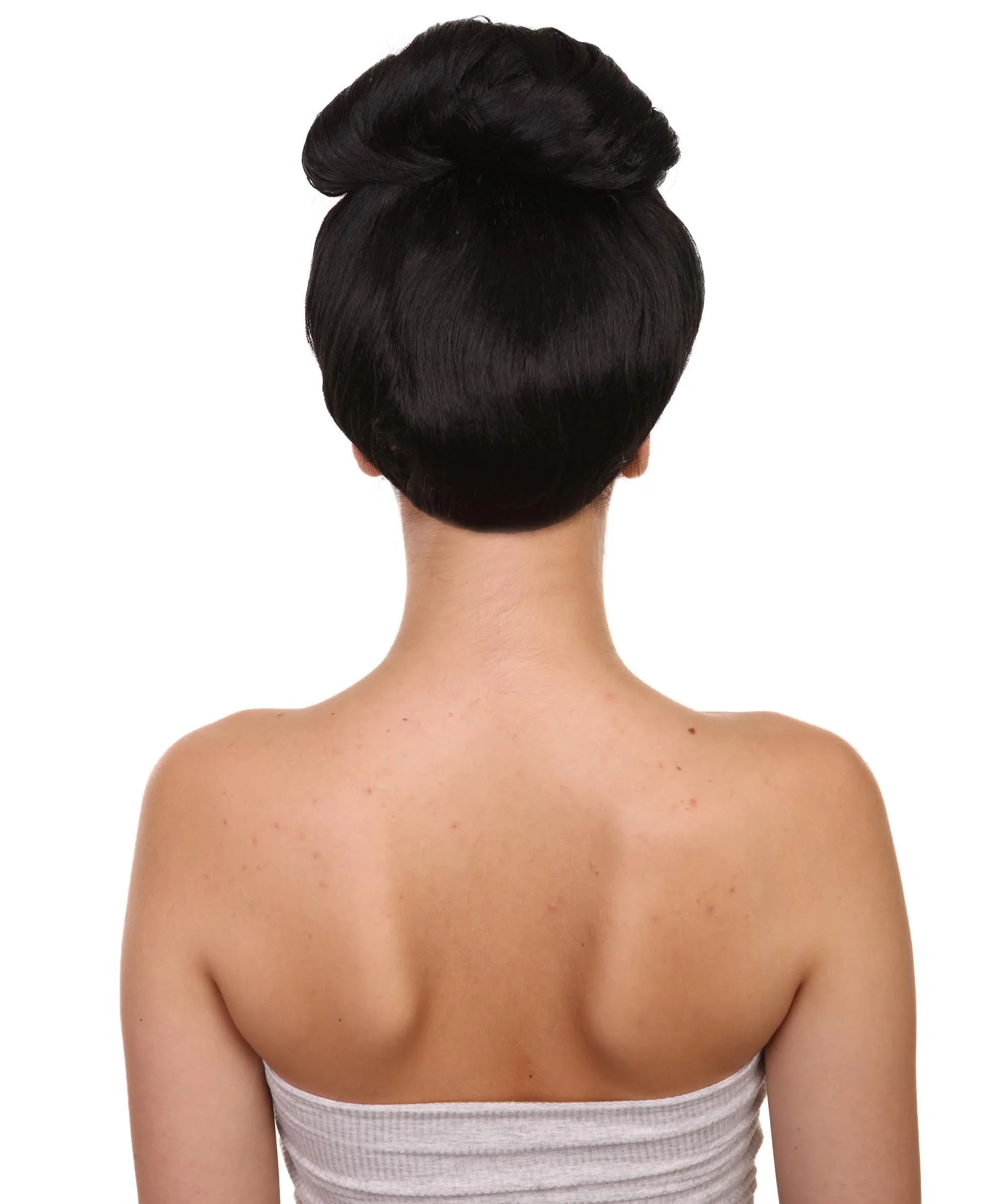 Women's Pinned Up China Girl Wig | Black Cosplay Wig | Premium Breathable Capless Cap
